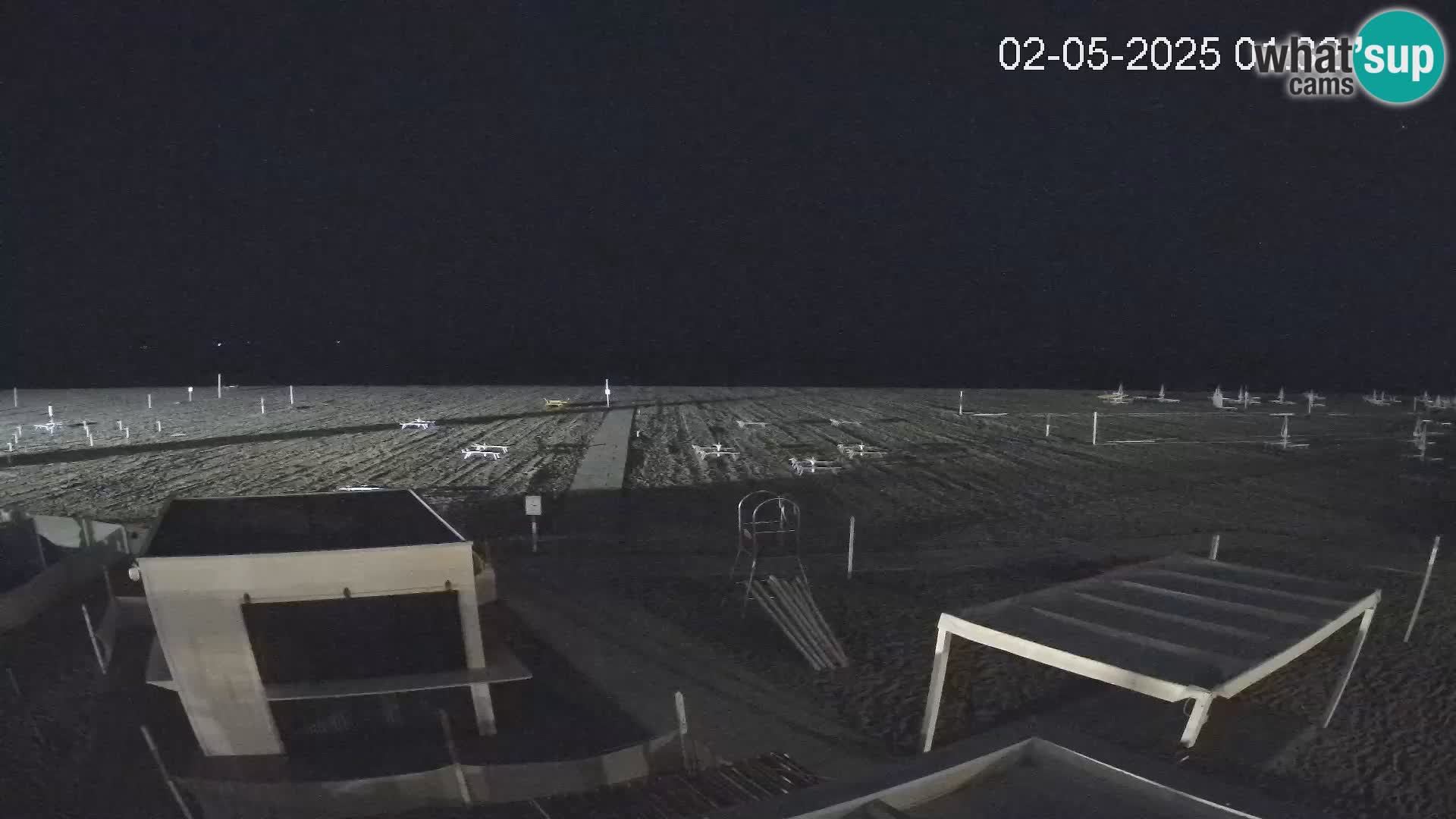 Live webcam Riccione – Bagni Oreste spiaggia 115