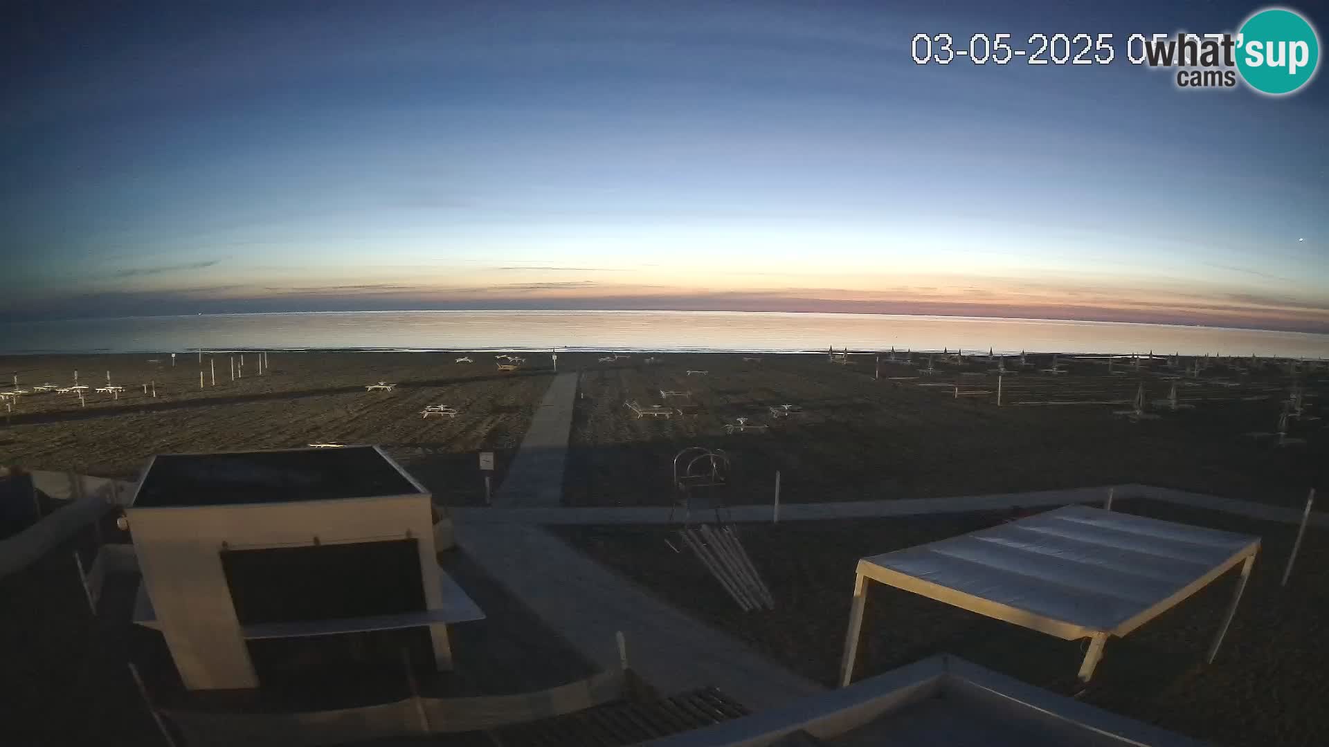 Live webcam Riccione beach – Bagni Oreste spiaggia 115