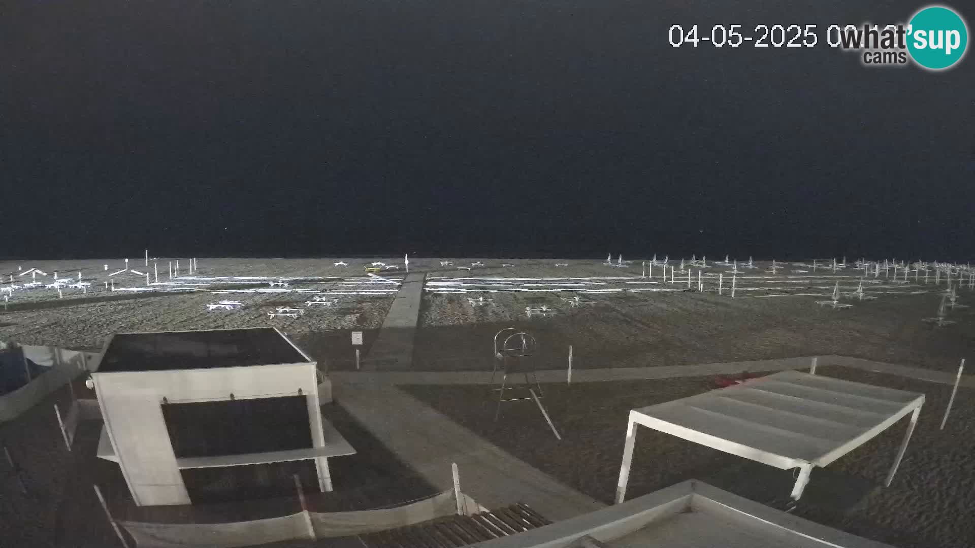 Live webcam Riccione – Bagni Oreste spiaggia 115