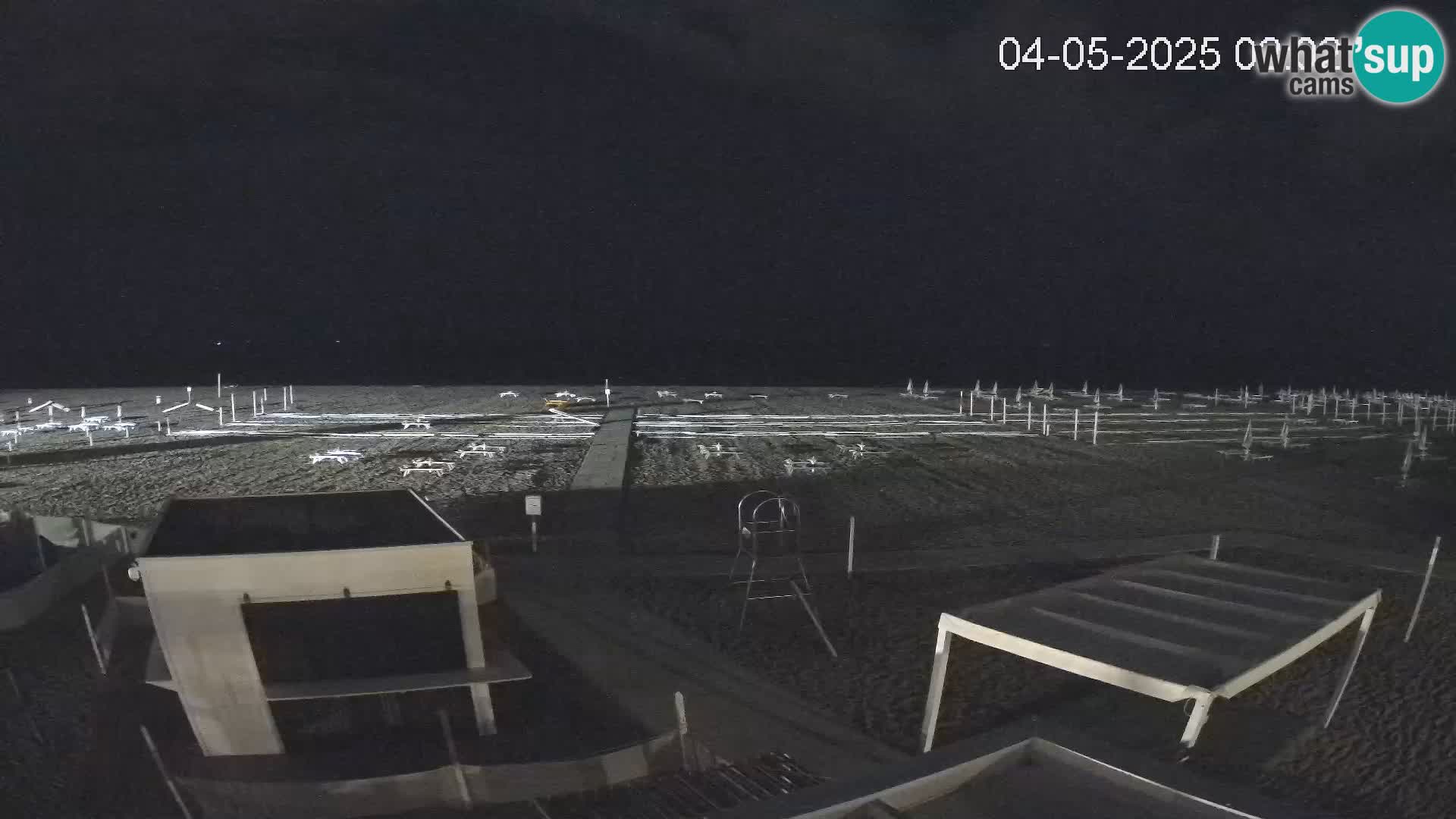 Live webcam Riccione – Bagni Oreste spiaggia 115