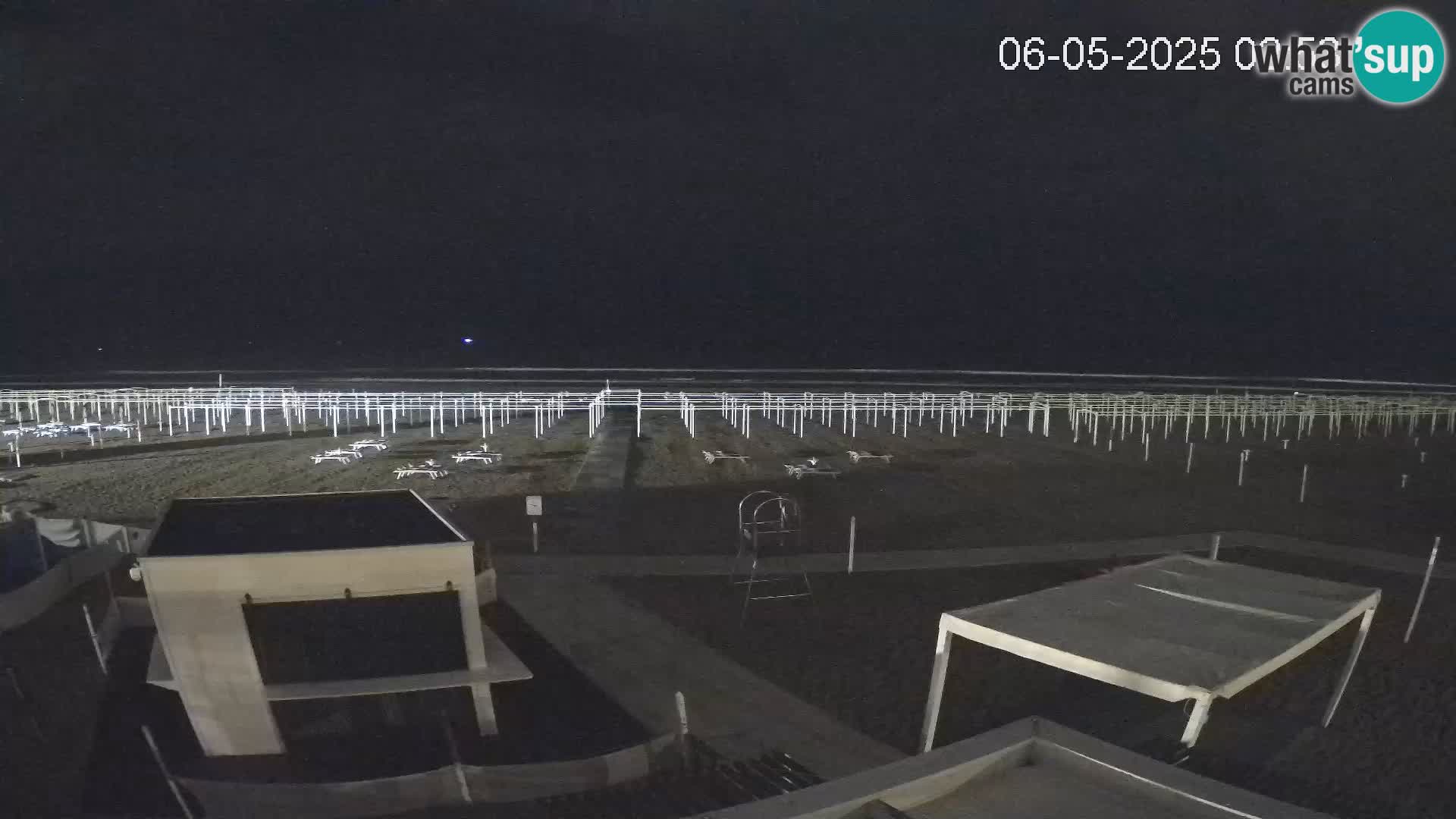 Webcam Riccione plage – Bagni Oreste spiaggia 115 – Italie