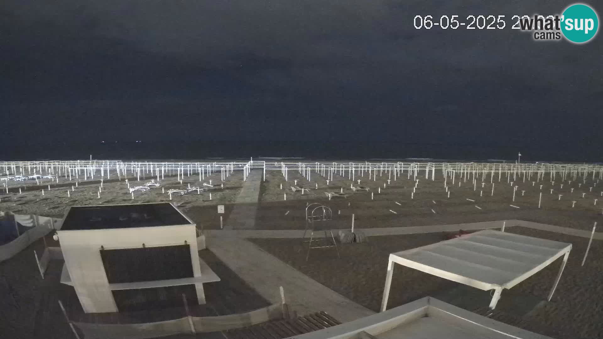 Camera en vivo playa Riccione – Bagni Oreste spiaggia 115 – Italia