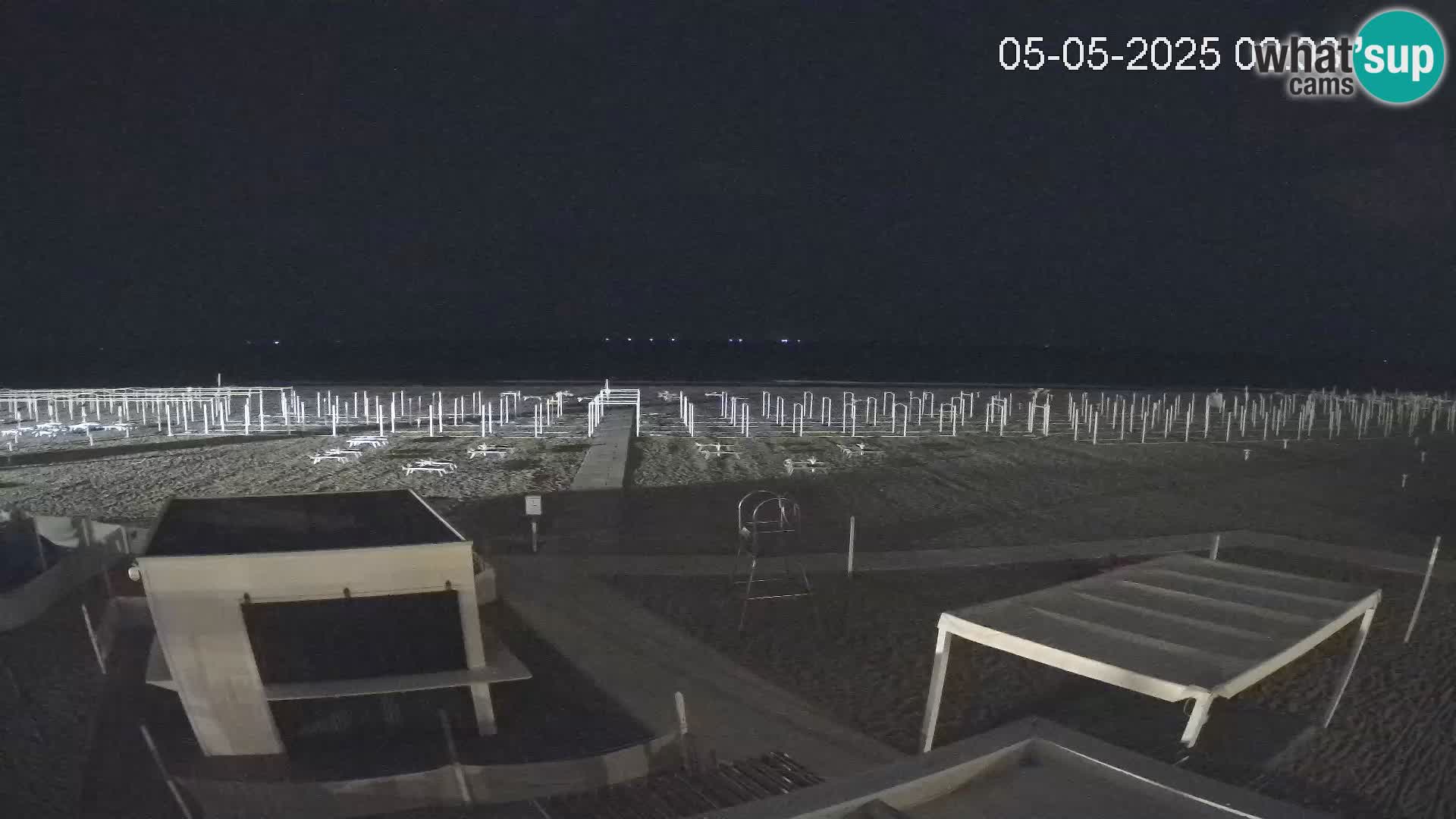 Camera en vivo playa Riccione – Bagni Oreste spiaggia 115 – Italia