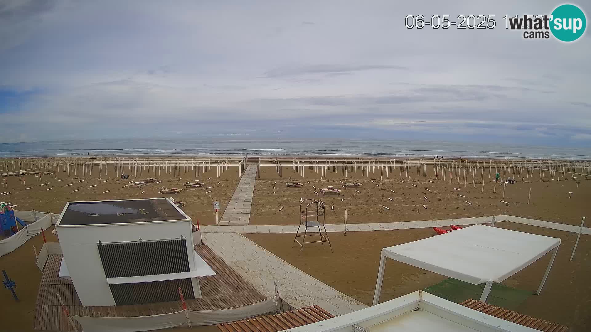 Live webcam Riccione beach – Bagni Oreste spiaggia 115