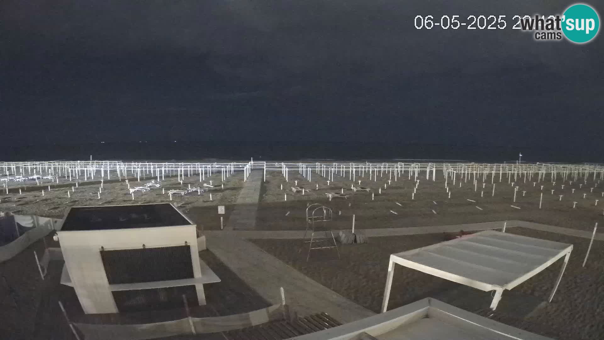 Live webcam Riccione – Bagni Oreste spiaggia 115