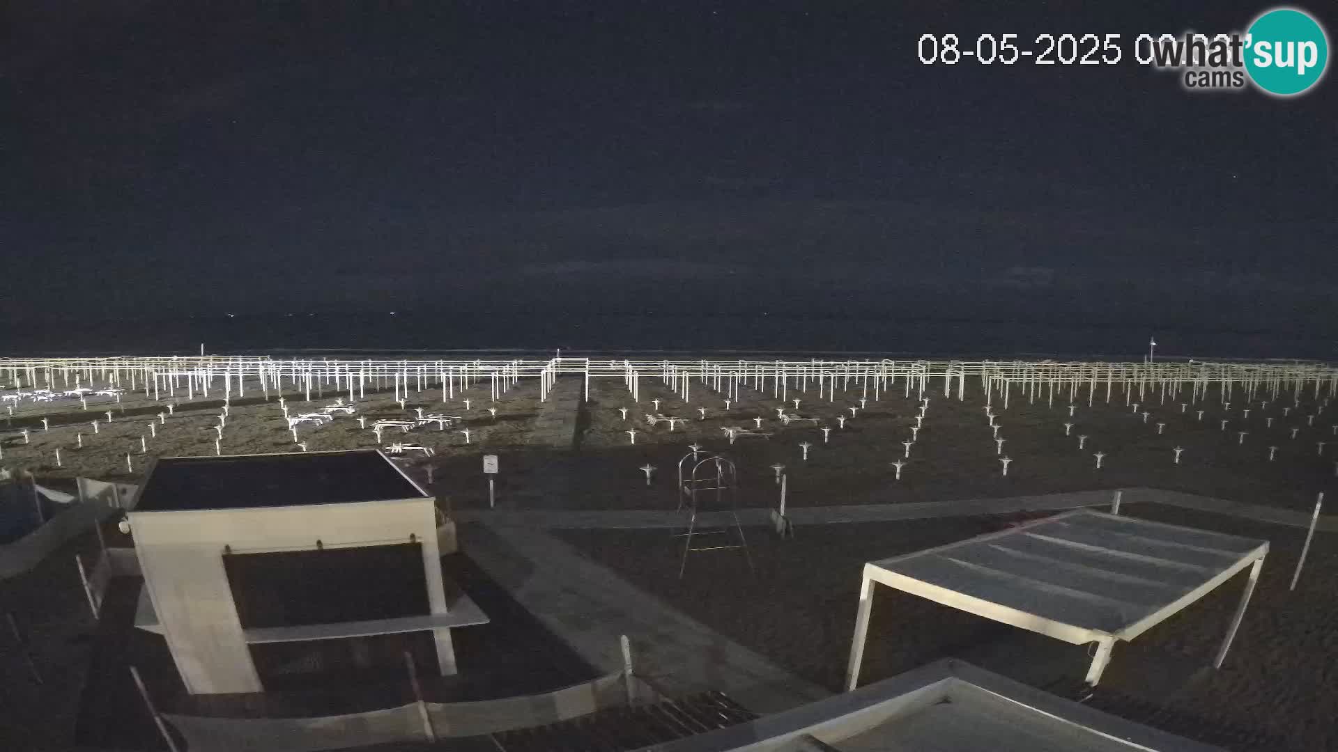 Live webcam Riccione – Bagni Oreste spiaggia 115