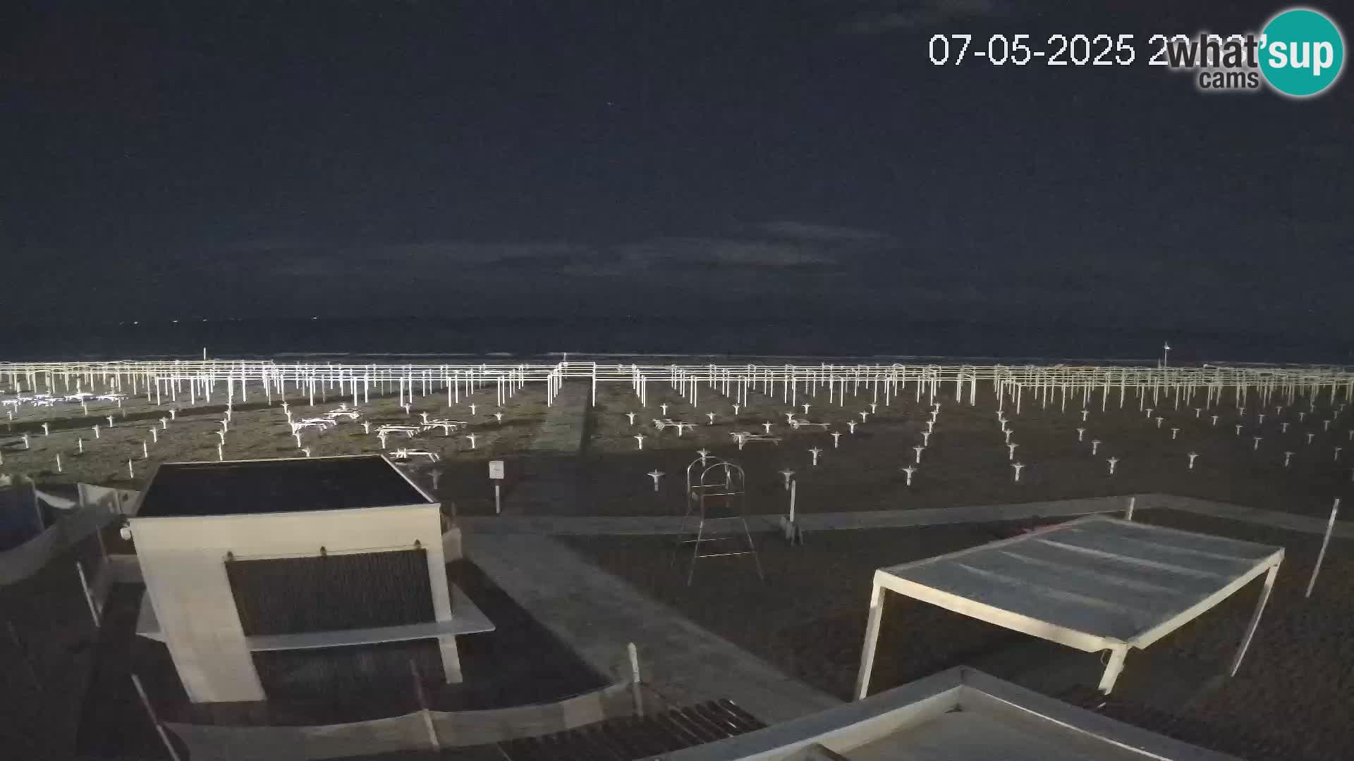 Live webcam Riccione beach – Bagni Oreste spiaggia 115