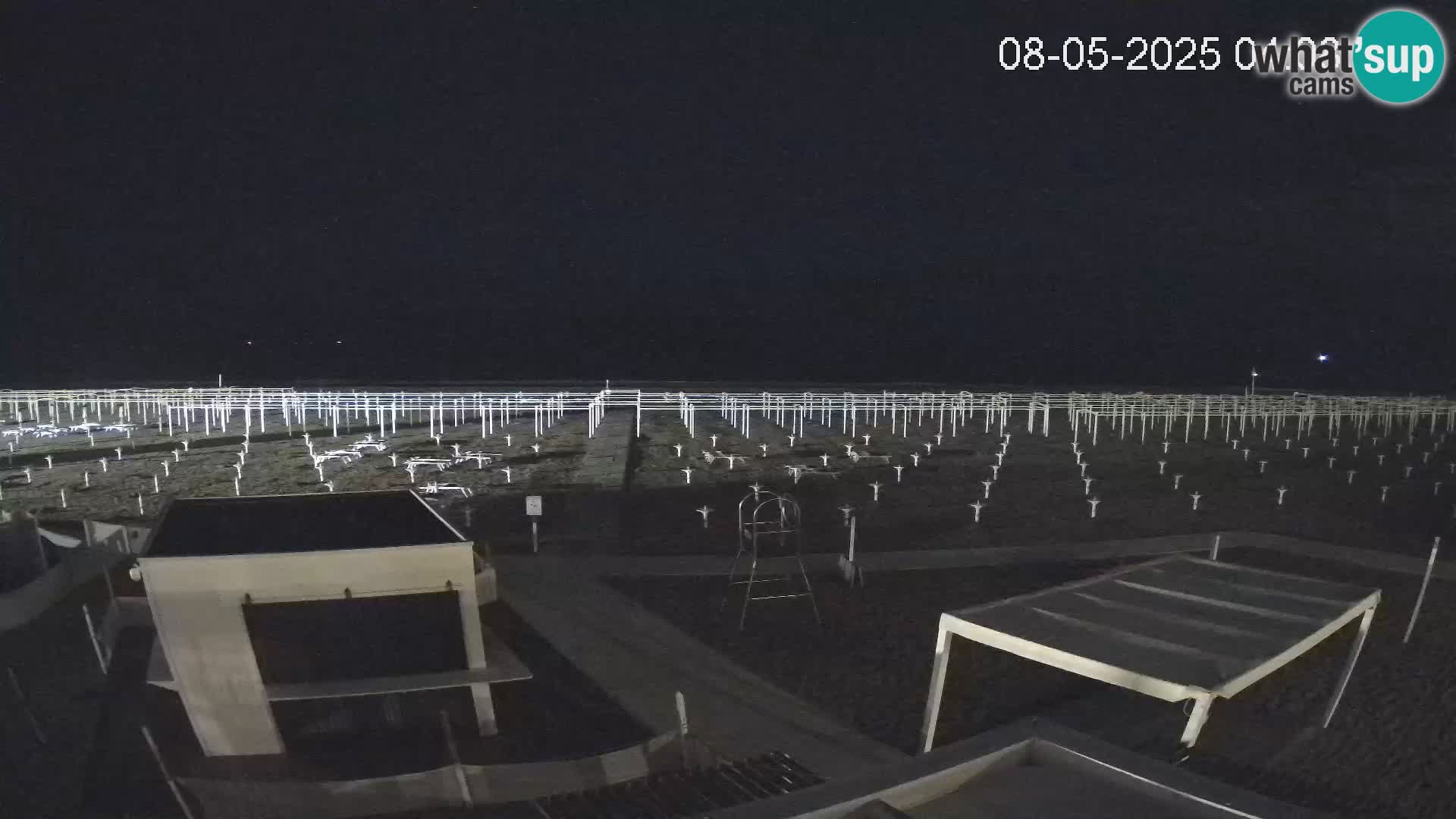 Live webcam Riccione – Bagni Oreste spiaggia 115