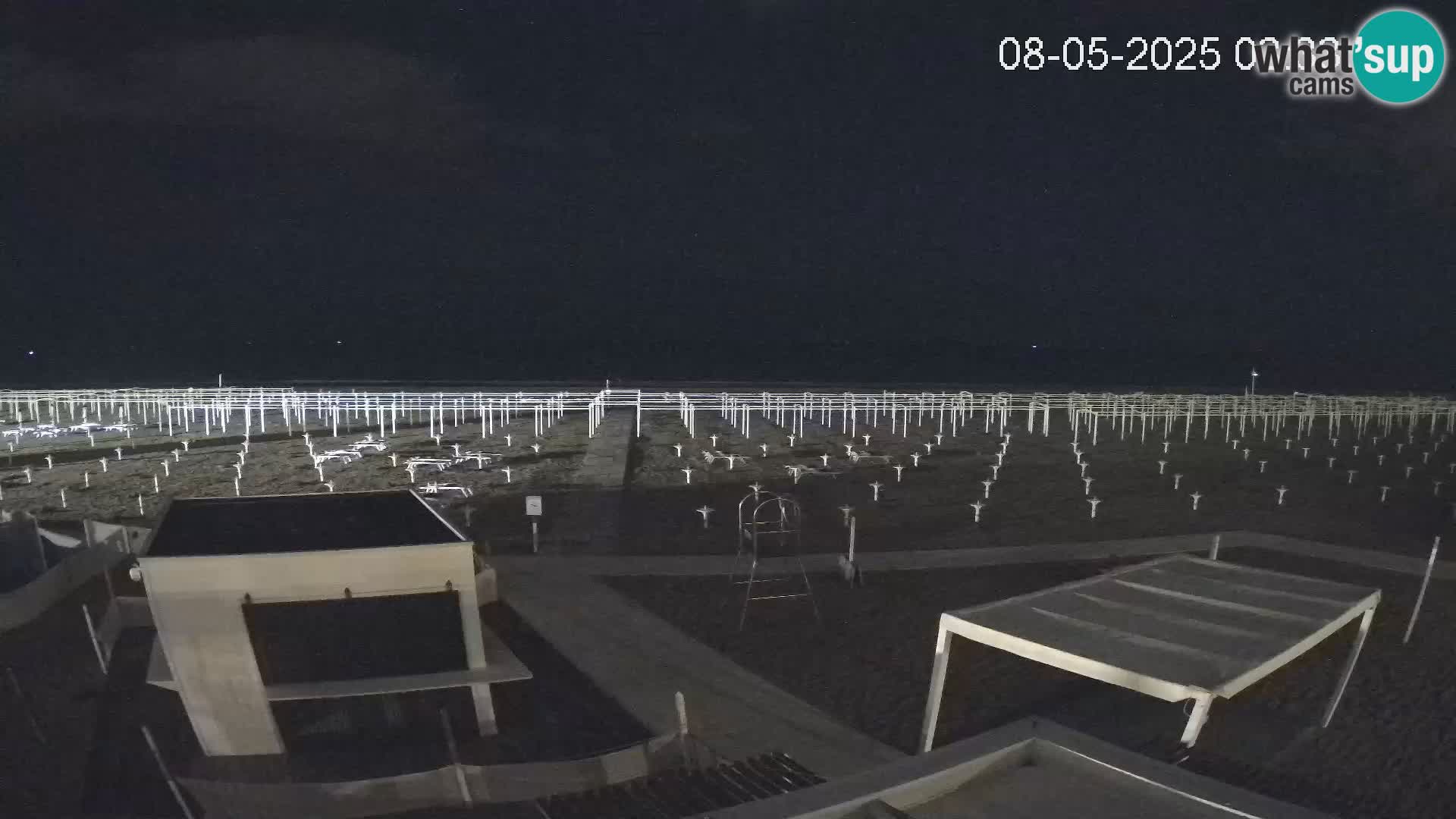 Live webcam Riccione – Bagni Oreste spiaggia 115