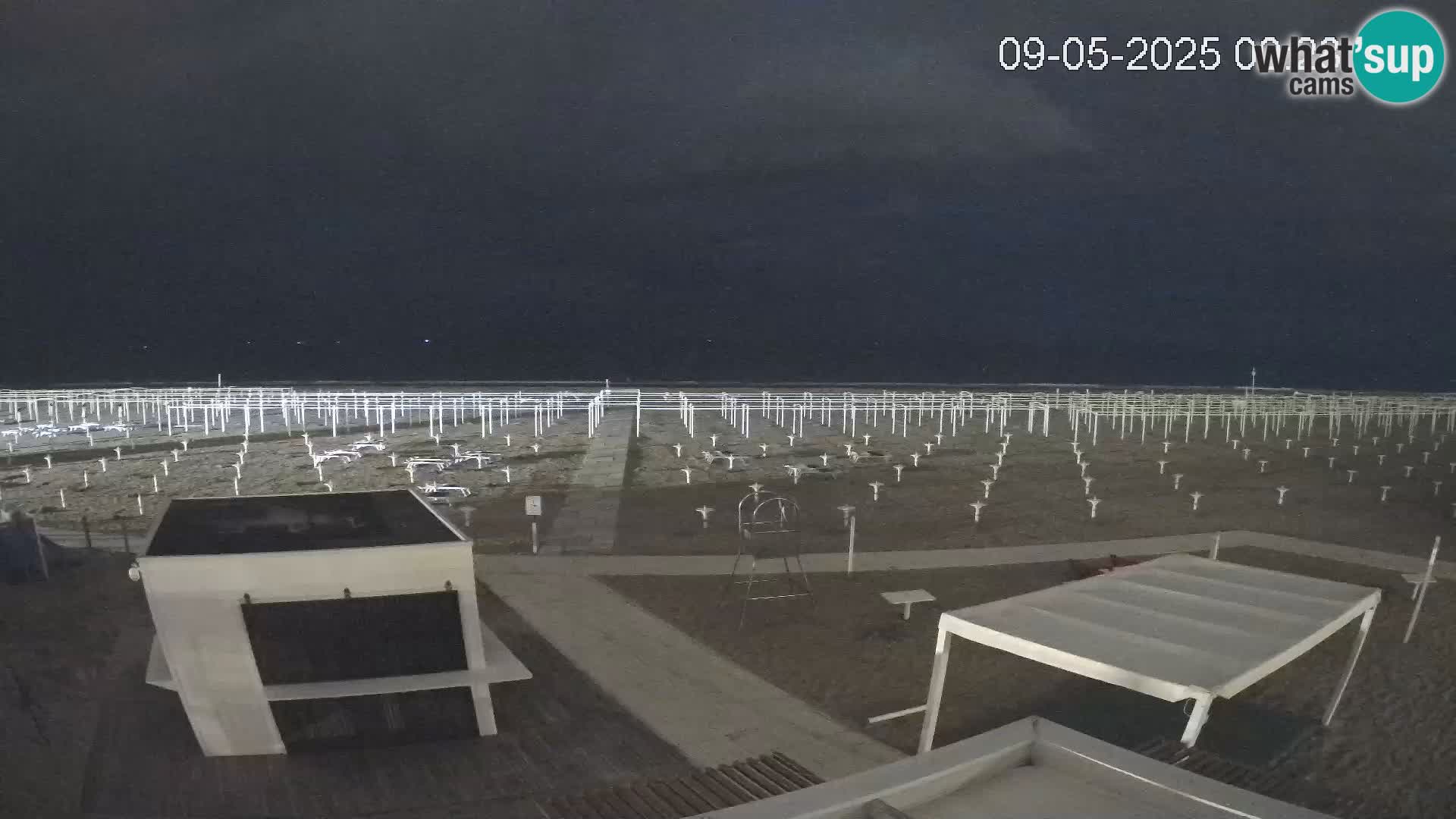 Web kamera plaža Riccione – Bagni Oreste spiaggia 115 – Italija