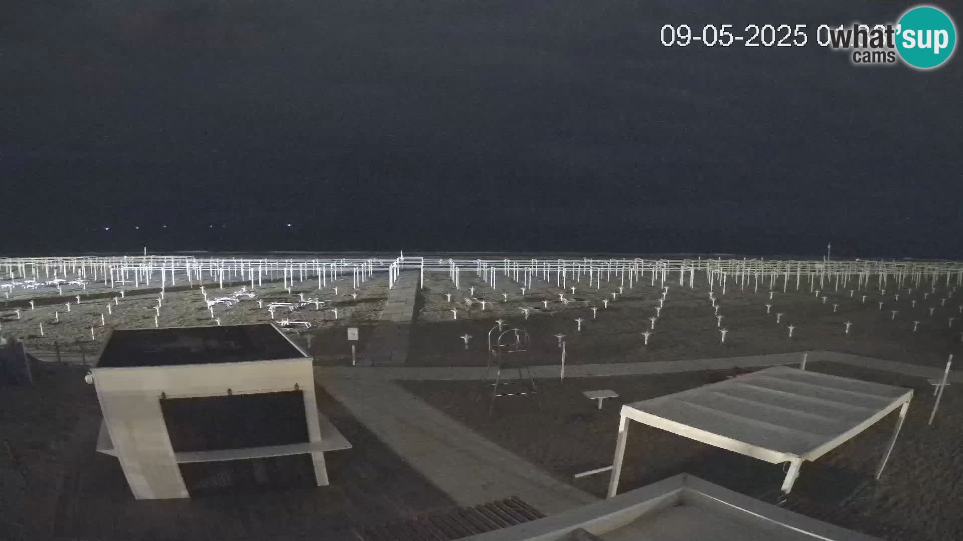 Spletna kamera plaža Riccione – Bagni Oreste spiaggia 115 – Italija