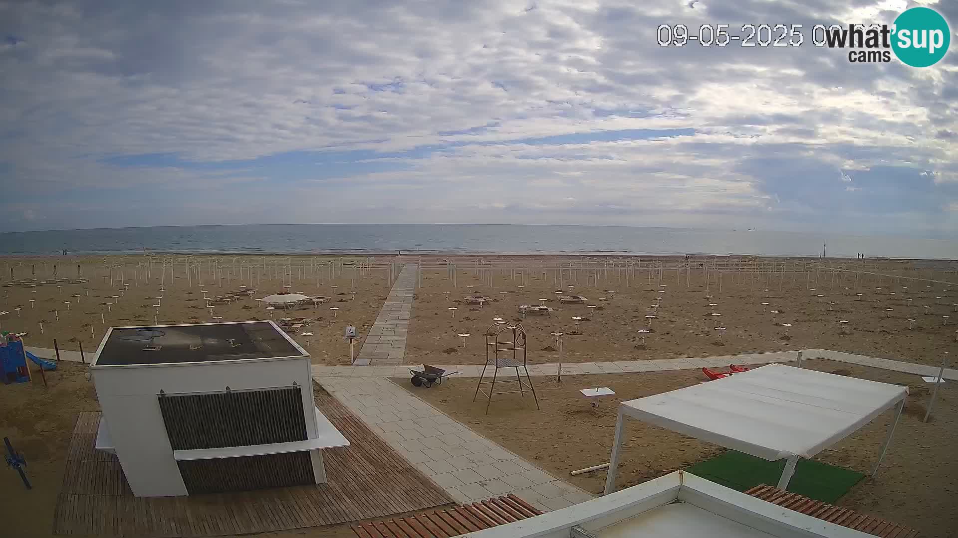 Live webcam Riccione beach – Bagni Oreste spiaggia 115