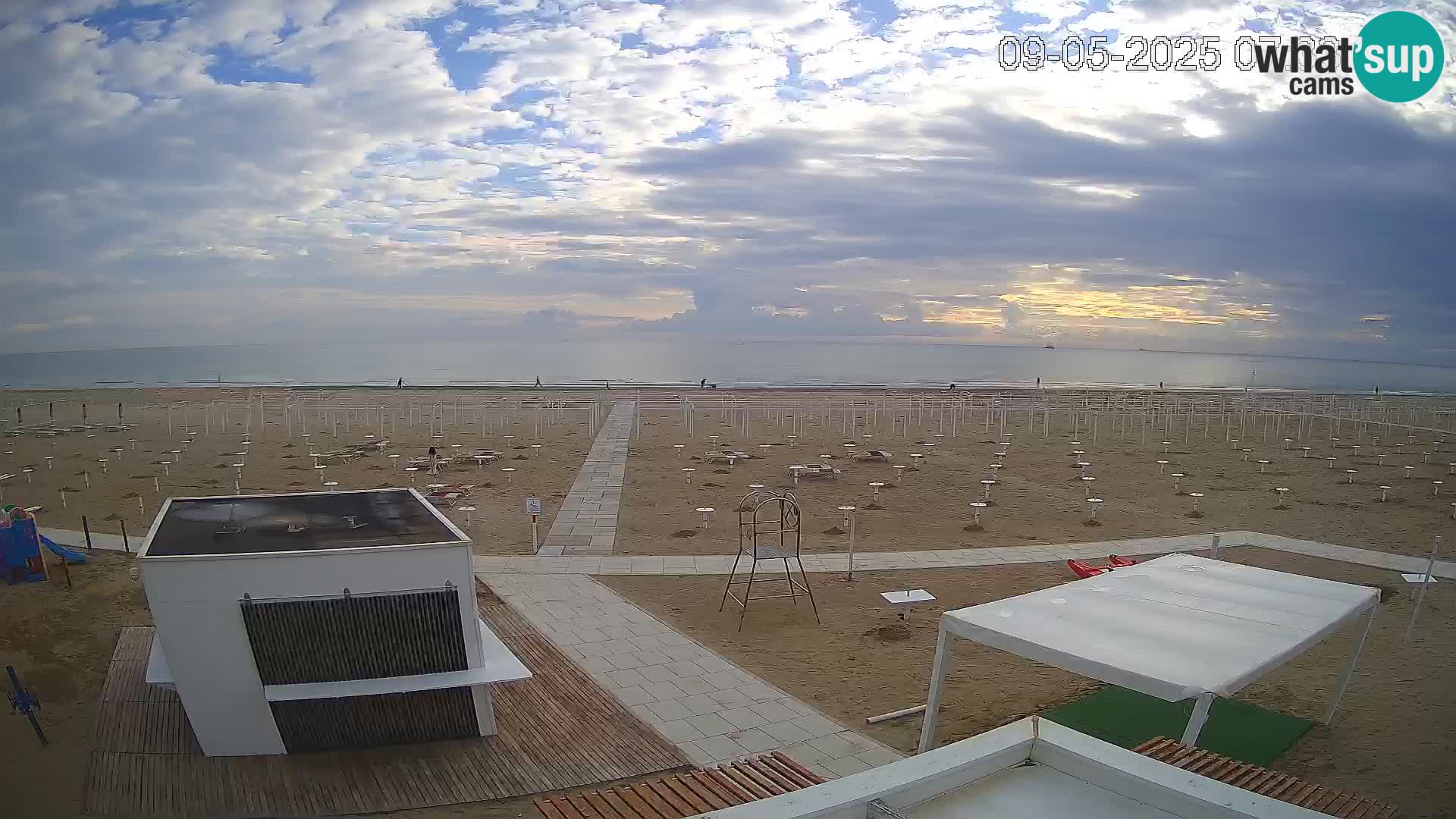 Live webcam Riccione beach – Bagni Oreste spiaggia 115
