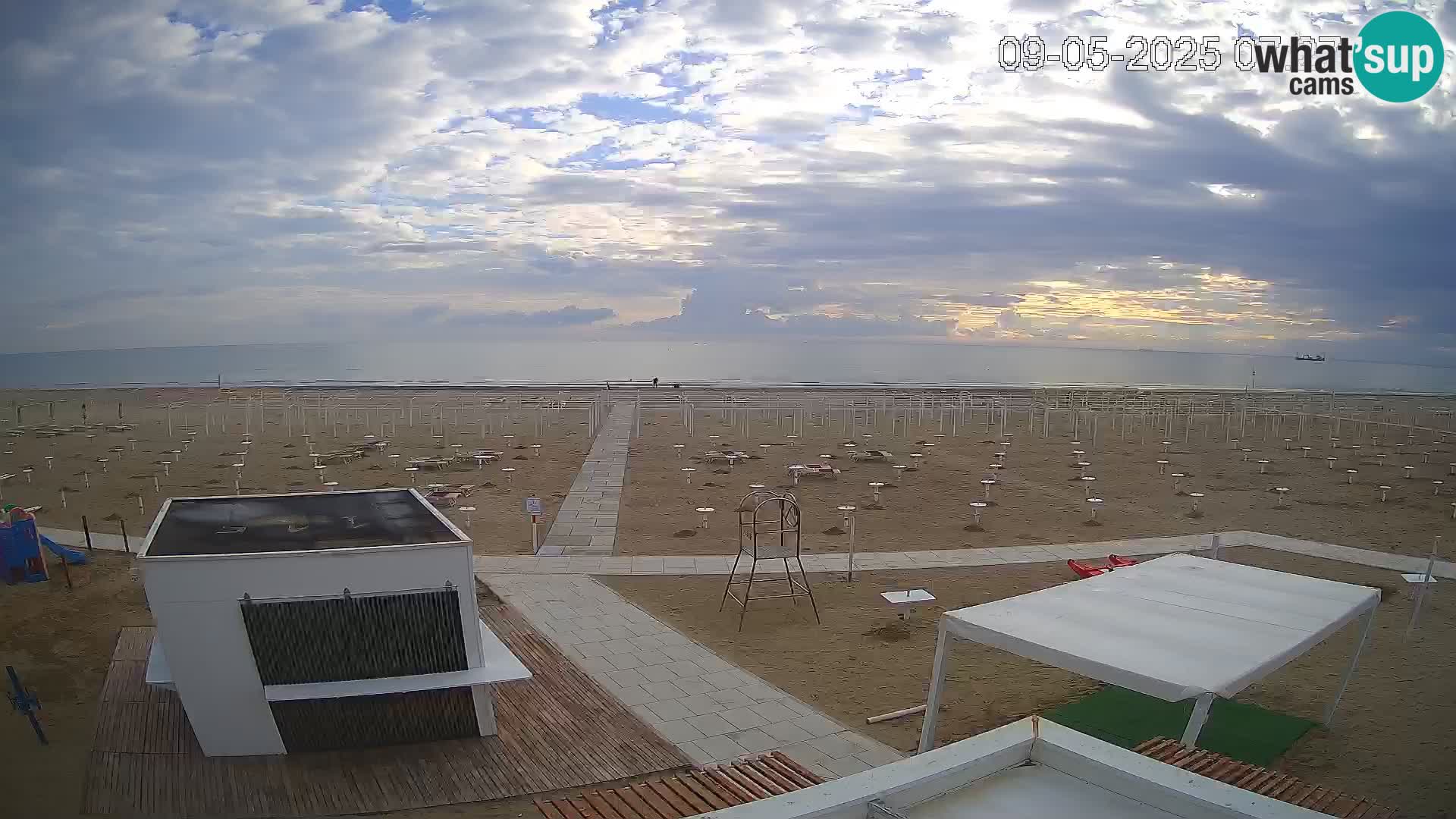 Live webcam Riccione beach – Bagni Oreste spiaggia 115