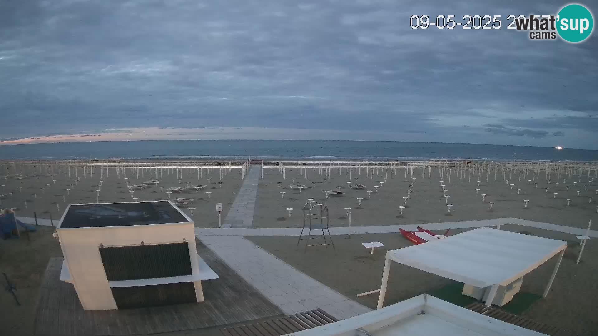 Live webcam Riccione beach – Bagni Oreste spiaggia 115