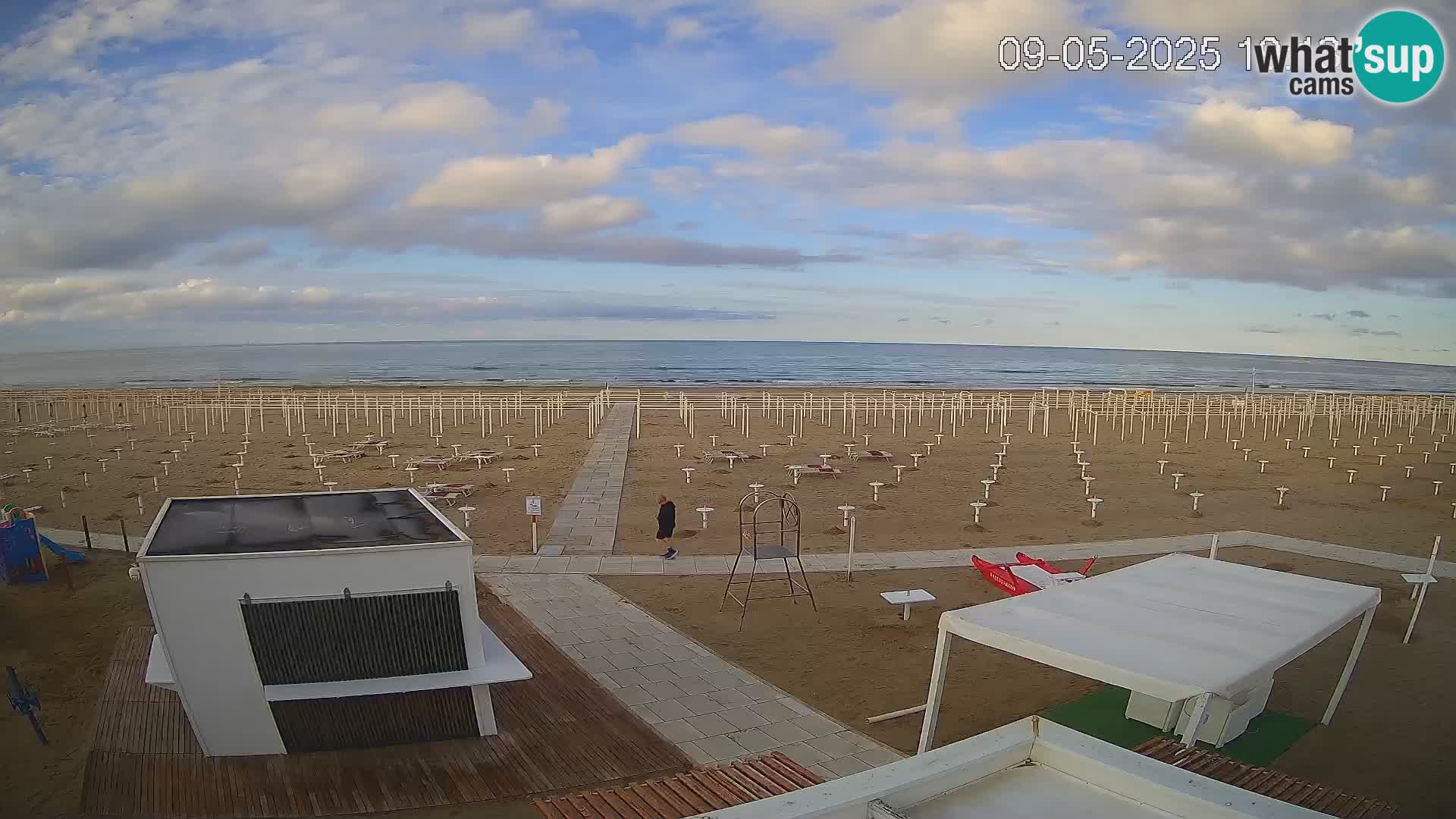 Live webcam Riccione beach – Bagni Oreste spiaggia 115