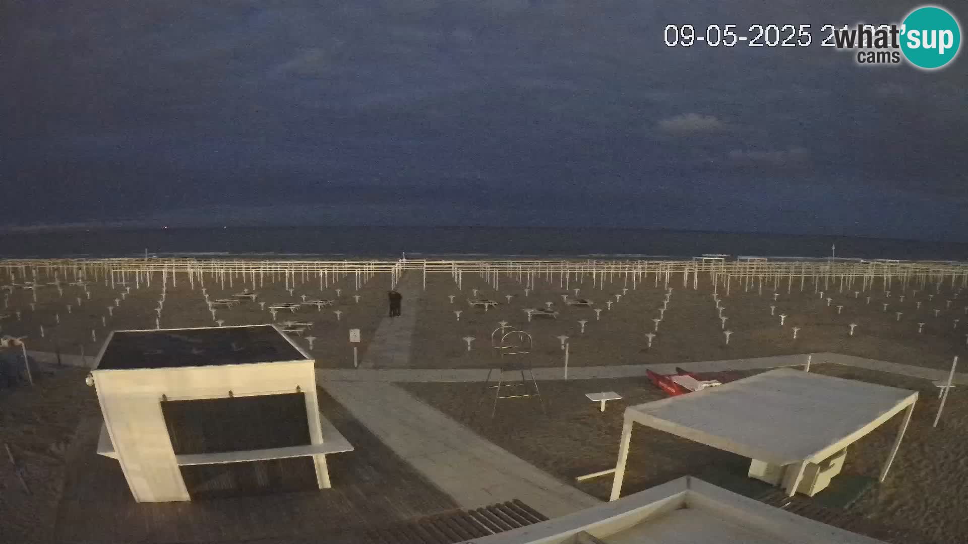 Camera en vivo playa Riccione – Bagni Oreste spiaggia 115 – Italia