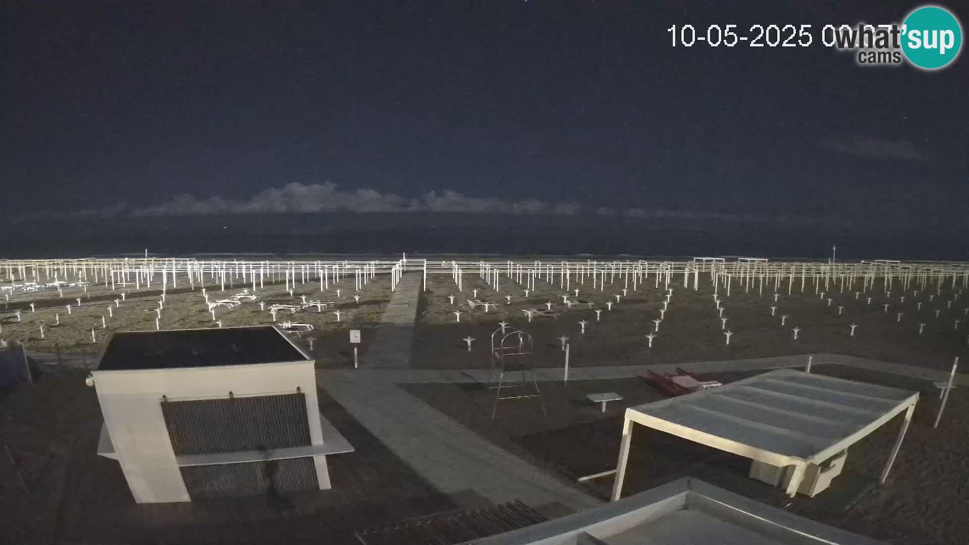Live webcam Riccione – Bagni Oreste spiaggia 115