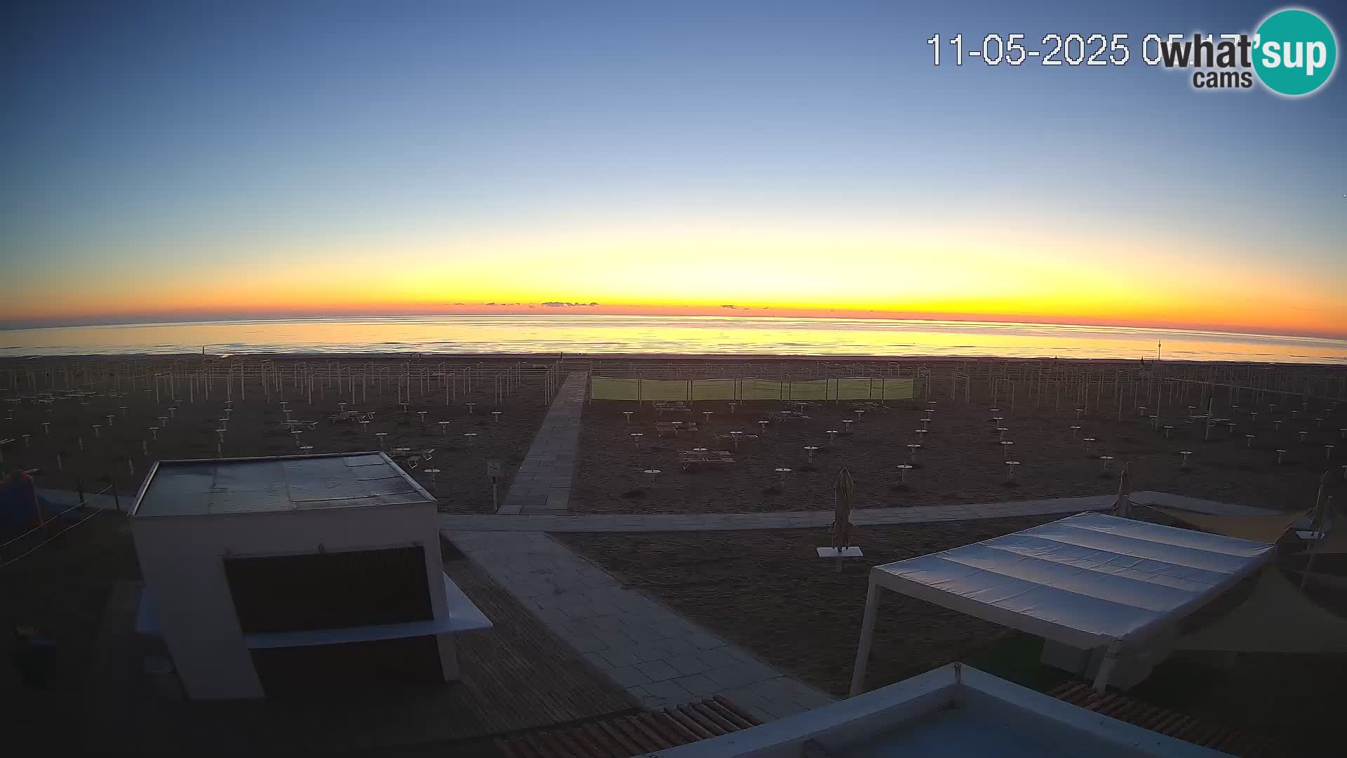 Live webcam Riccione beach – Bagni Oreste spiaggia 115