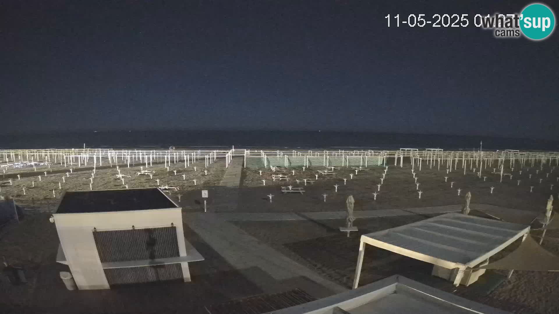 Live webcam Riccione – Bagni Oreste spiaggia 115