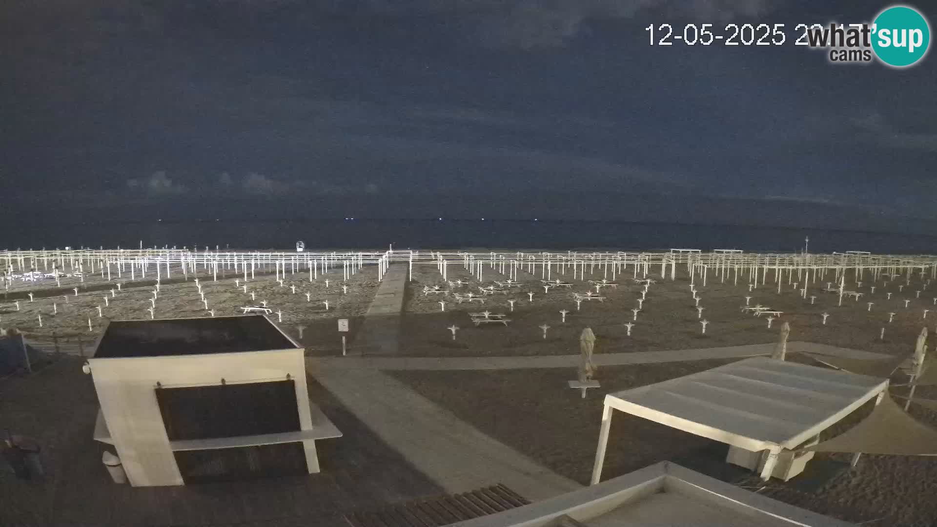 Live webcam Riccione – Bagni Oreste spiaggia 115