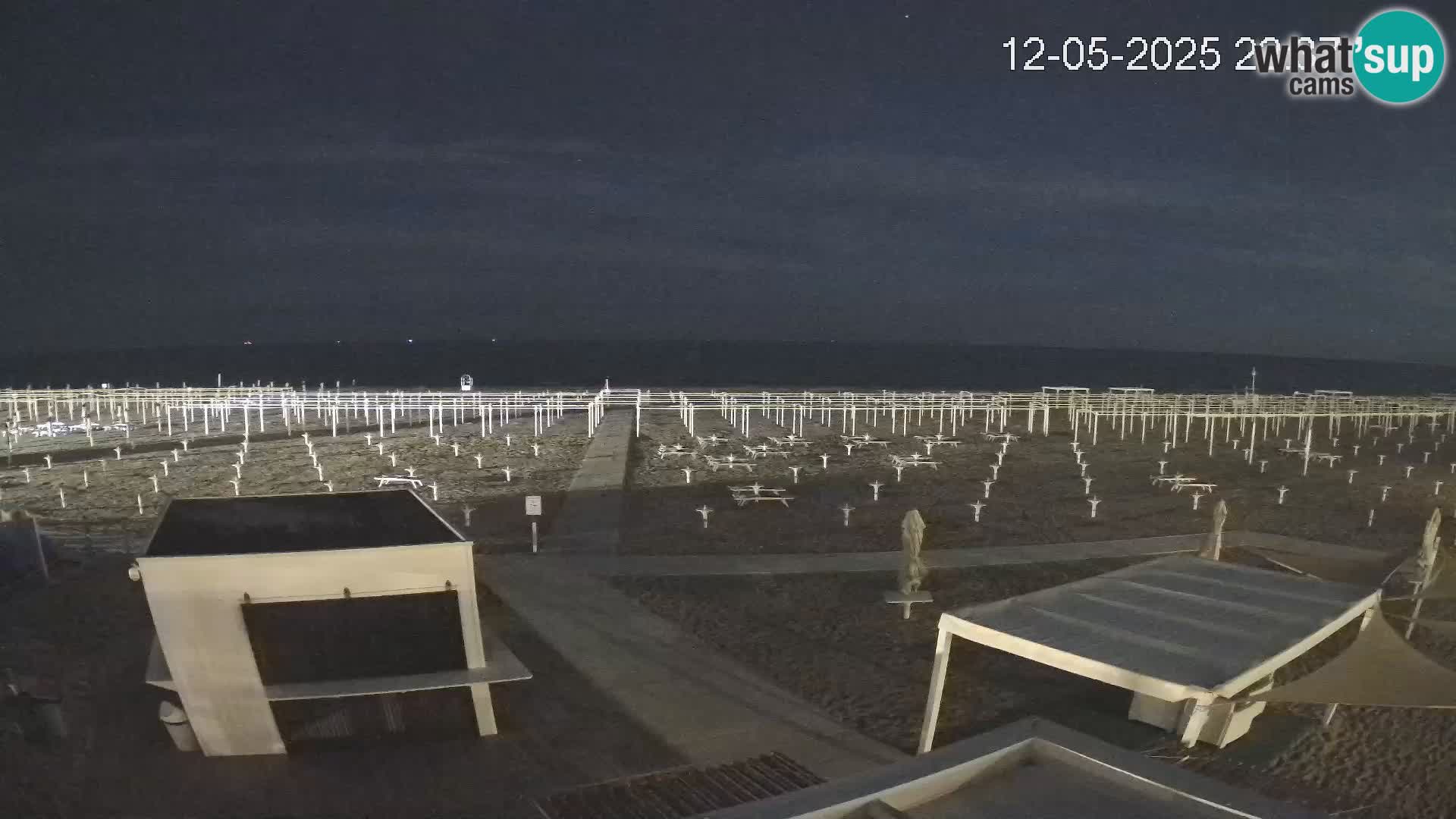 Live webcam Riccione beach – Bagni Oreste spiaggia 115