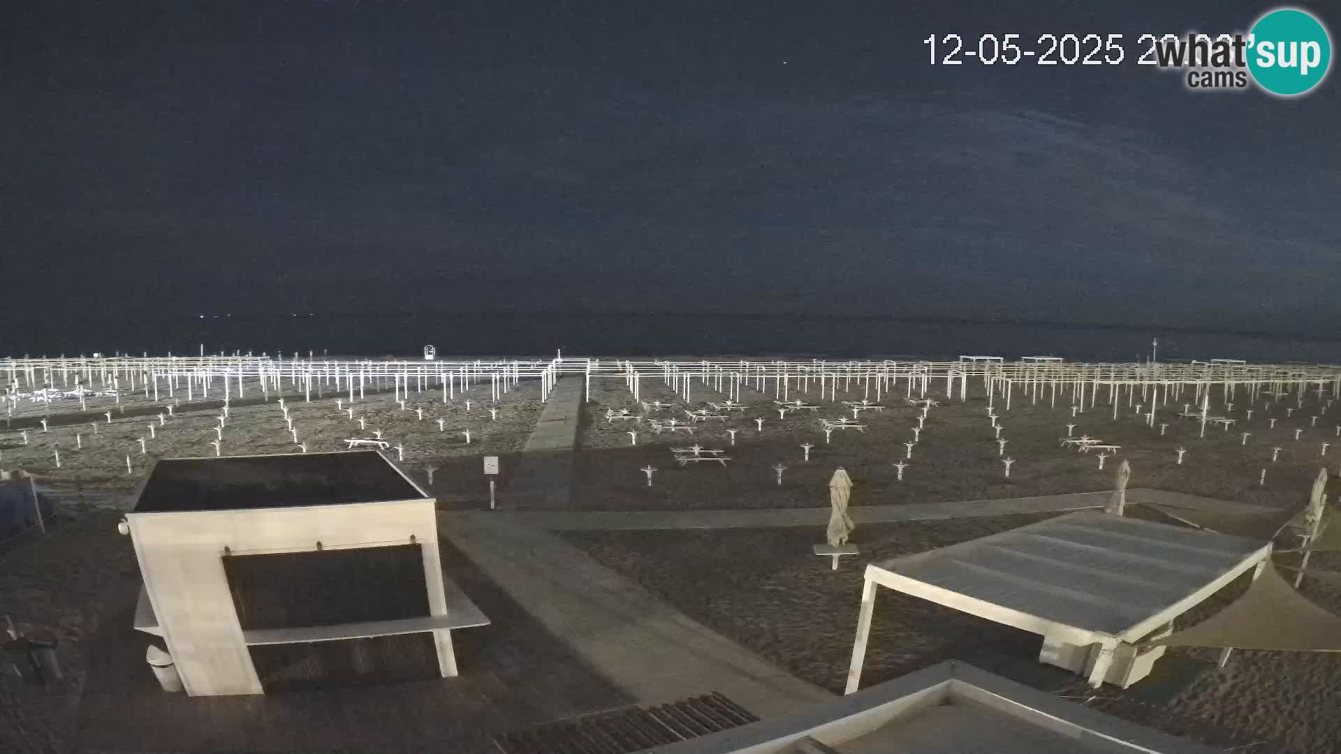 Live webcam Riccione – Bagni Oreste spiaggia 115