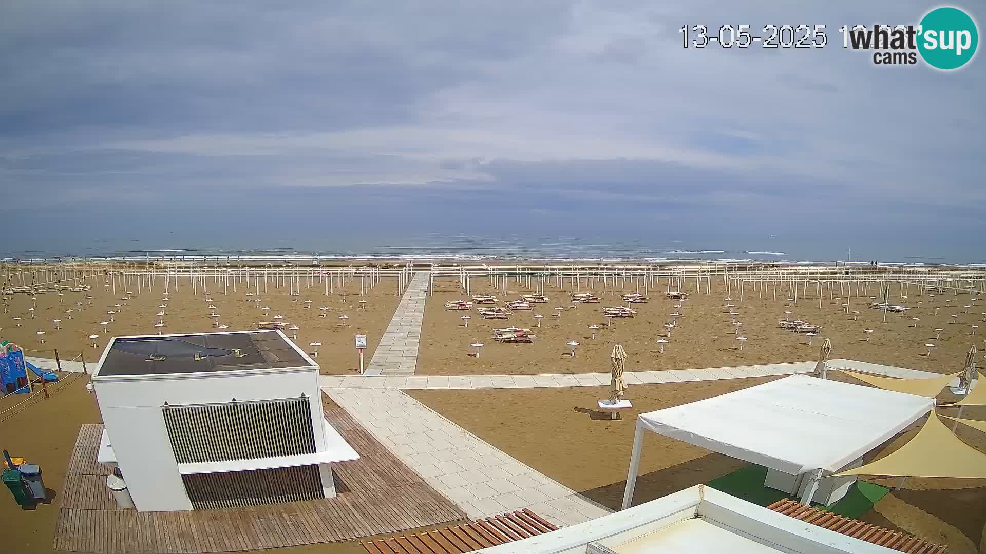 Live webcam Riccione beach – Bagni Oreste spiaggia 115