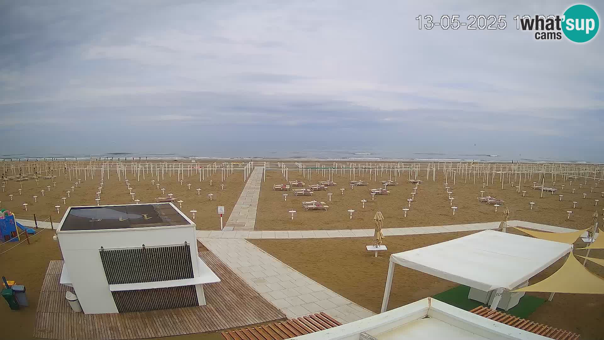 Live webcam Riccione – Bagni Oreste spiaggia 115