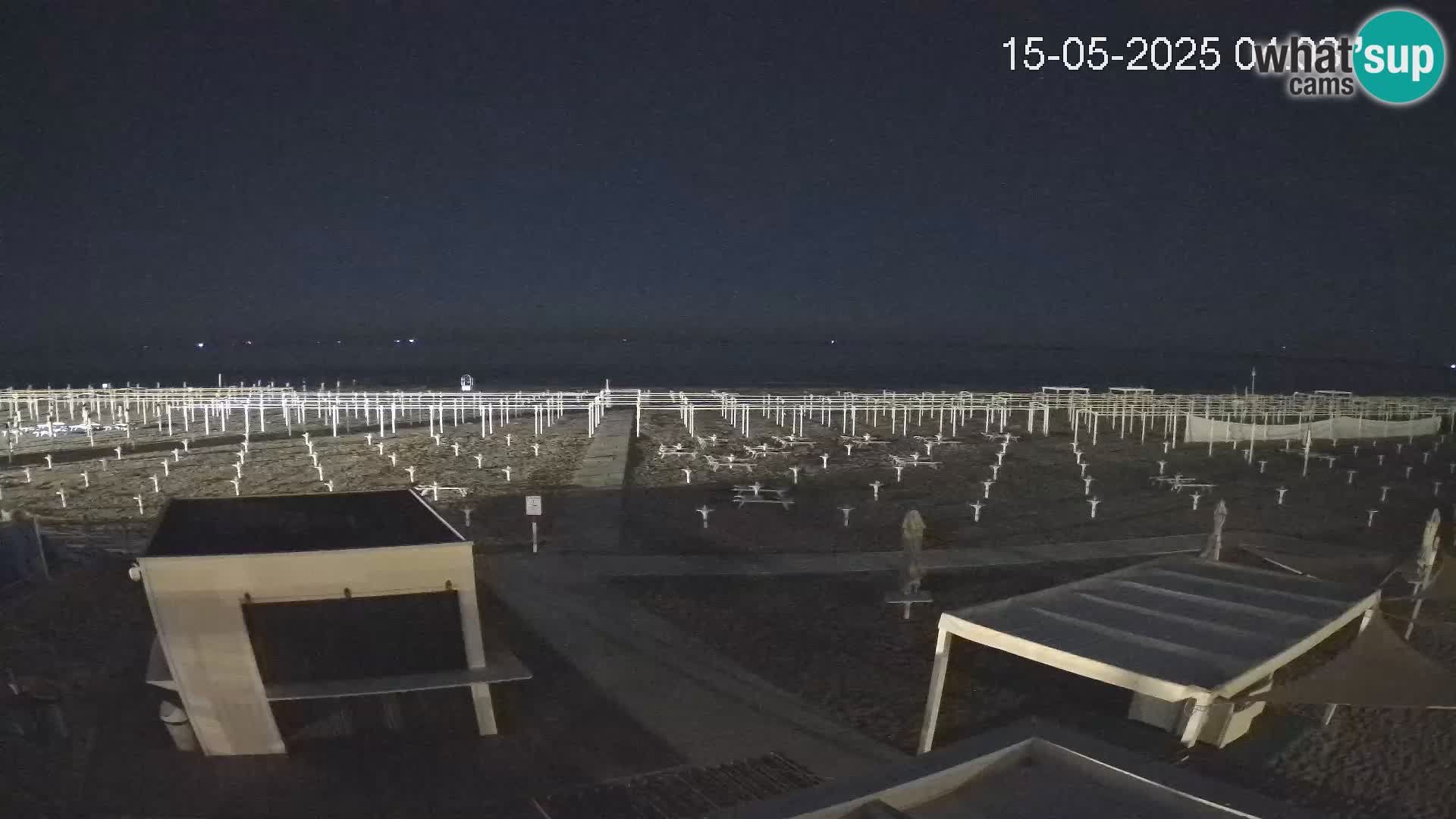 Live webcam Riccione beach – Bagni Oreste spiaggia 115
