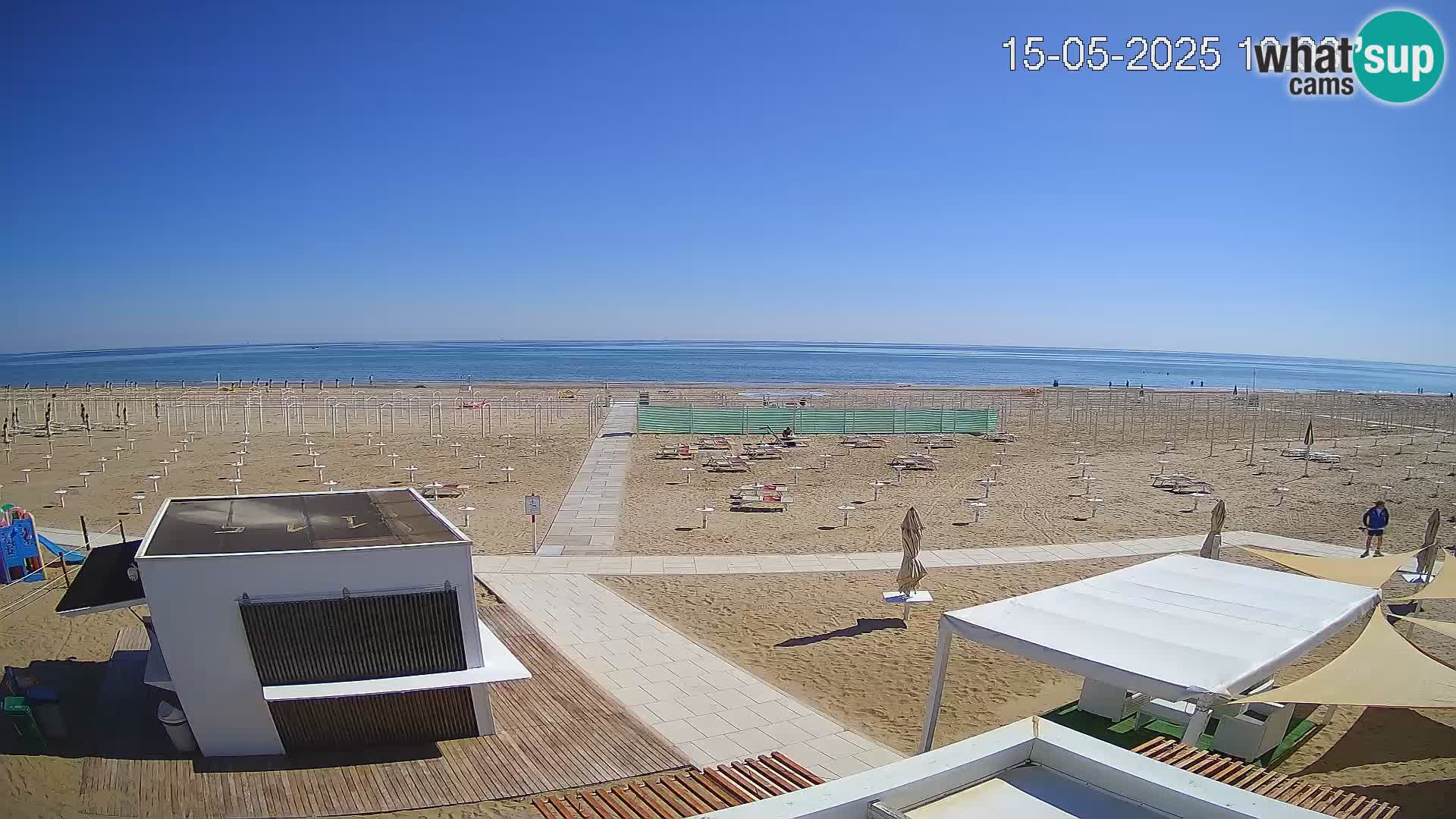 Live webcam Riccione beach – Bagni Oreste spiaggia 115
