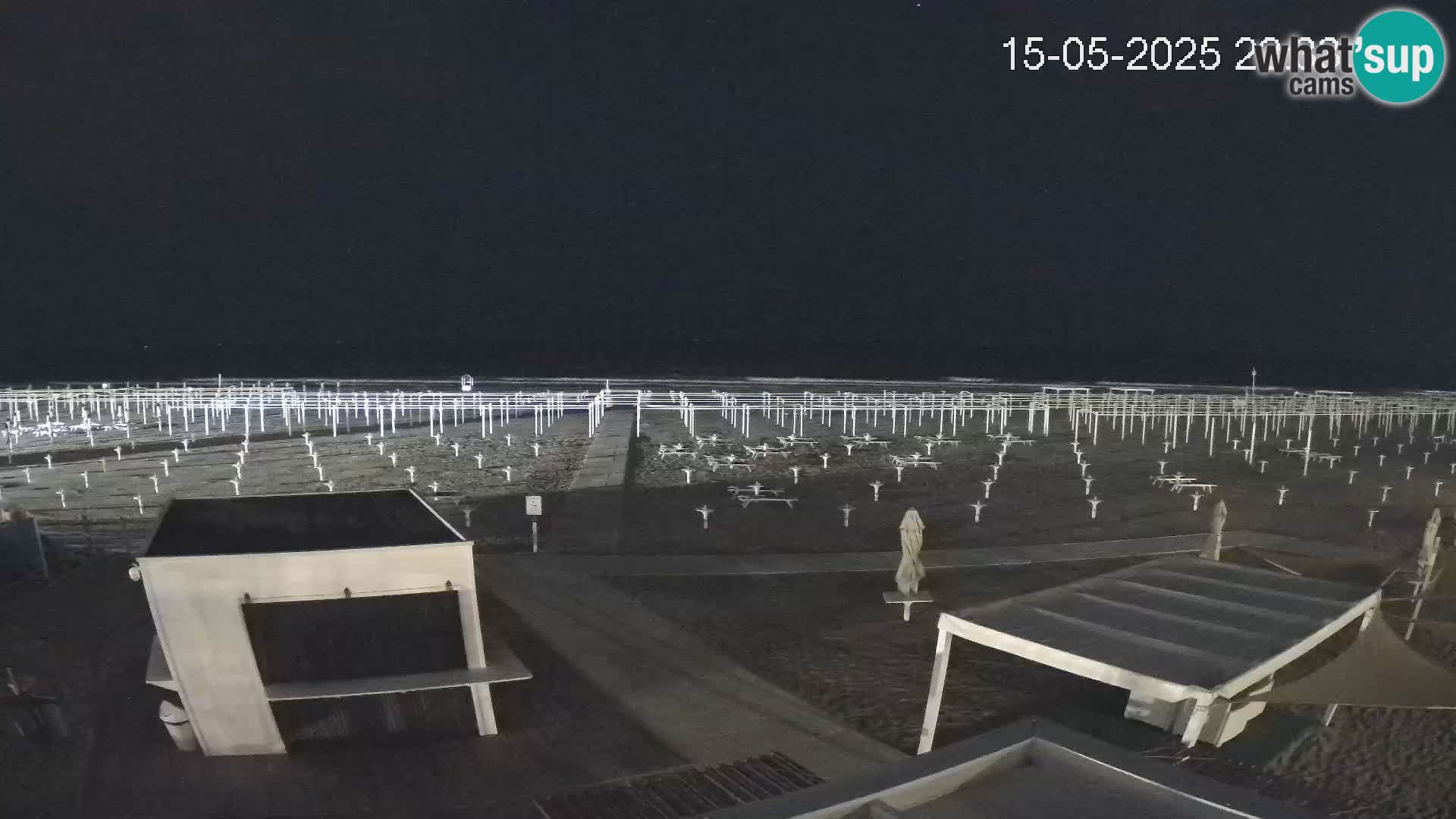 Live webcam Riccione beach – Bagni Oreste spiaggia 115
