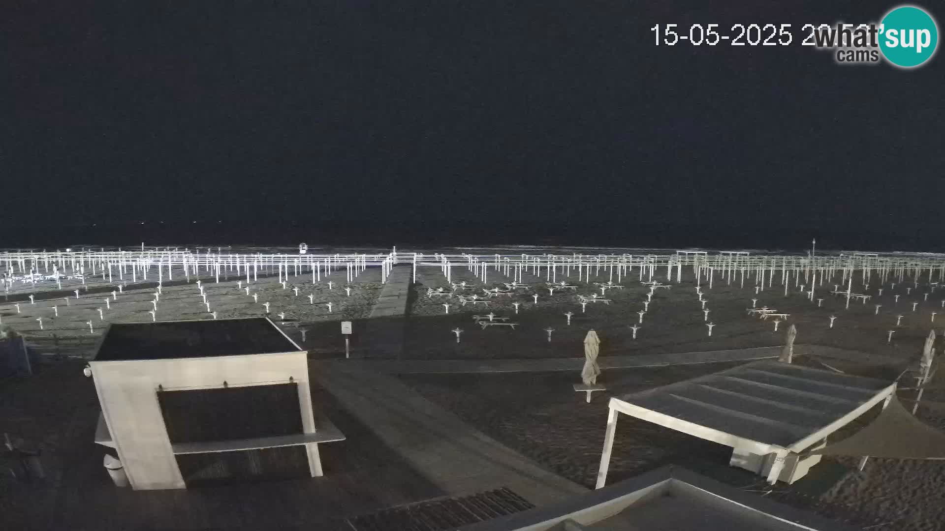 Web kamera plaža Riccione – Bagni Oreste spiaggia 115 – Italija