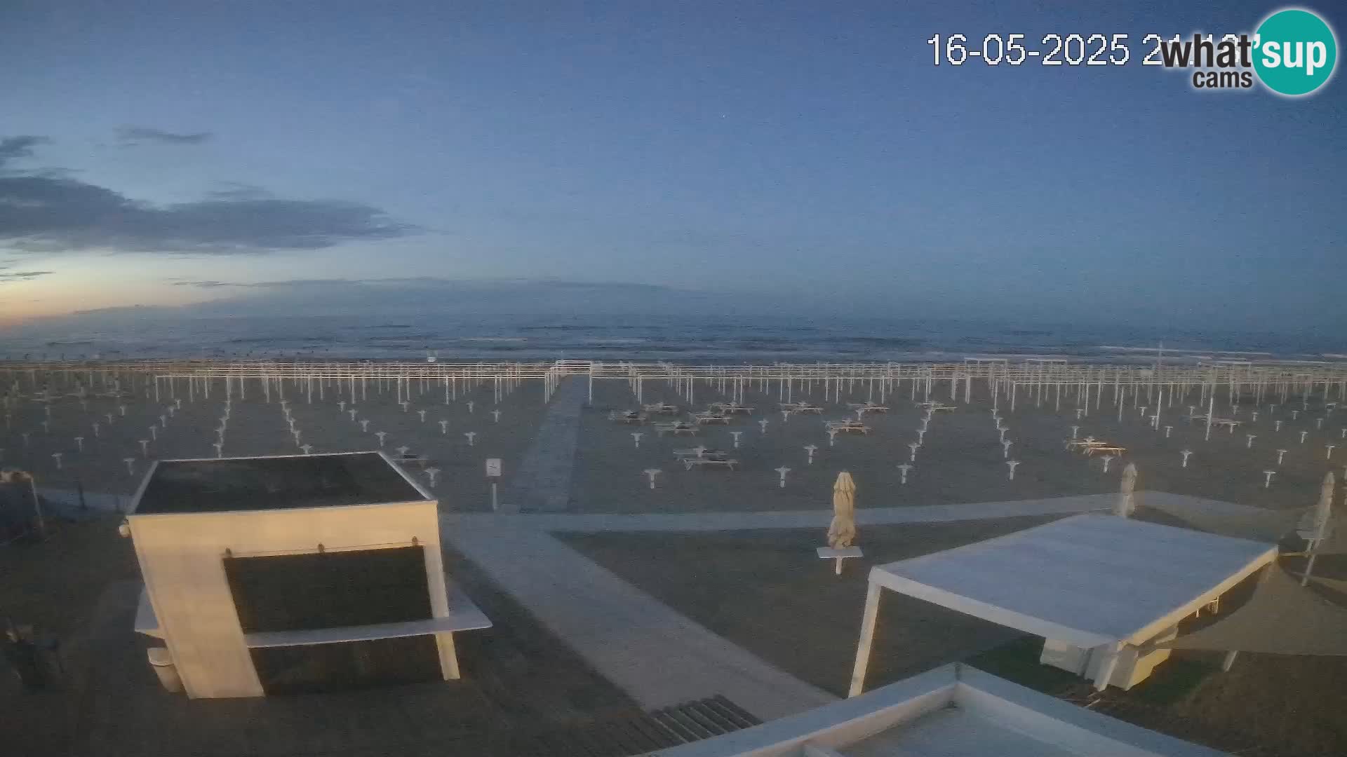 Live webcam Riccione beach – Bagni Oreste spiaggia 115