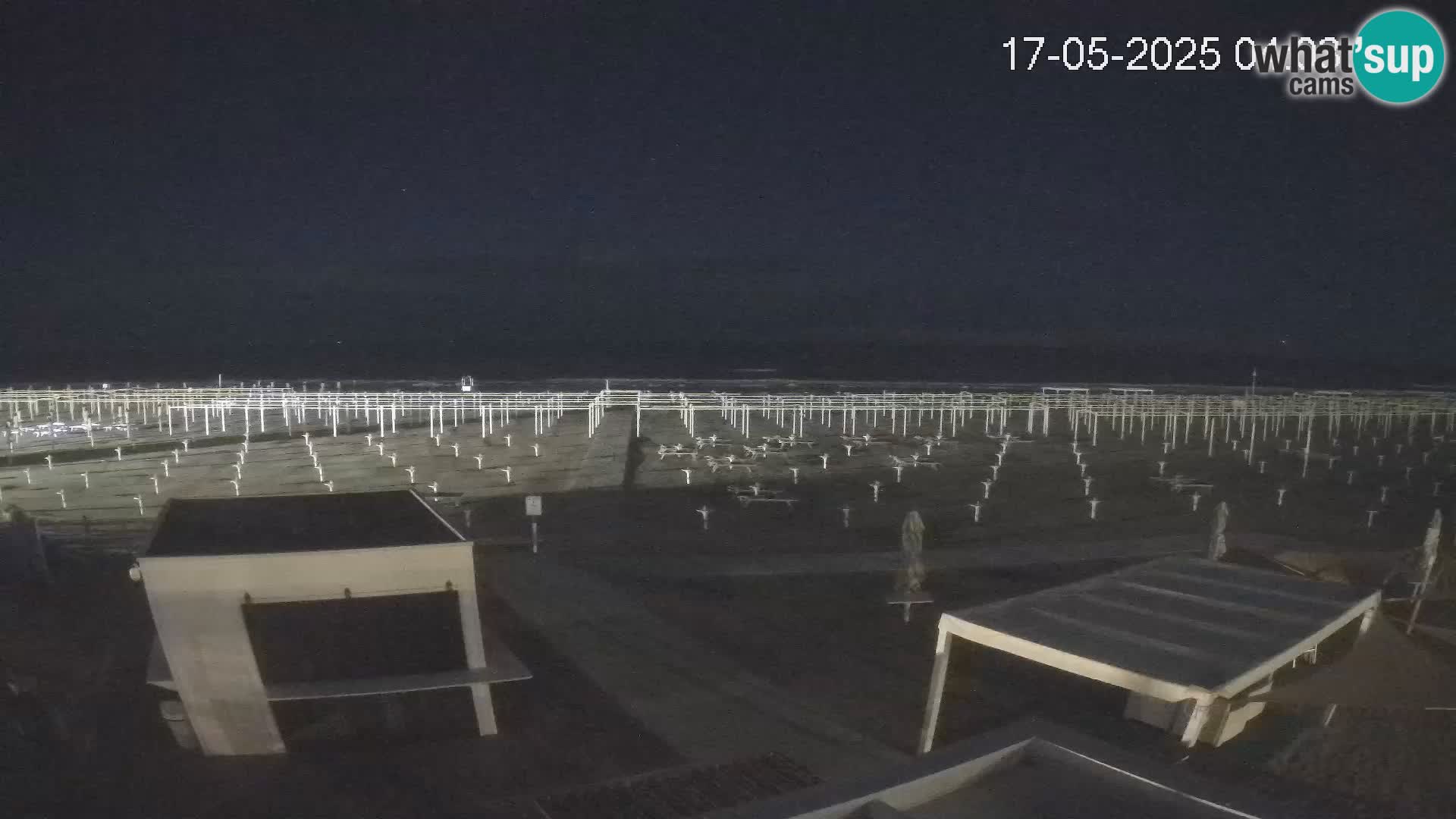 Spletna kamera plaža Riccione – Bagni Oreste spiaggia 115 – Italija
