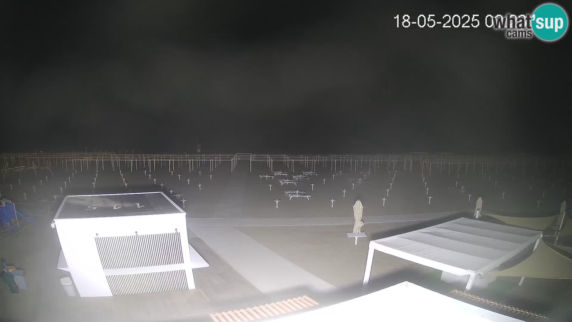Live webcam Riccione Strand – Bagni Oreste spiaggia 115 – Italien