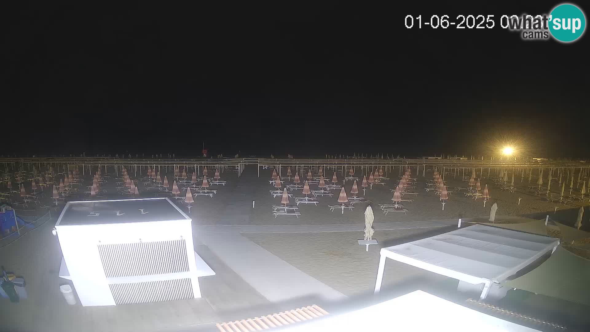 Live webcam Riccione beach – Bagni Oreste spiaggia 115