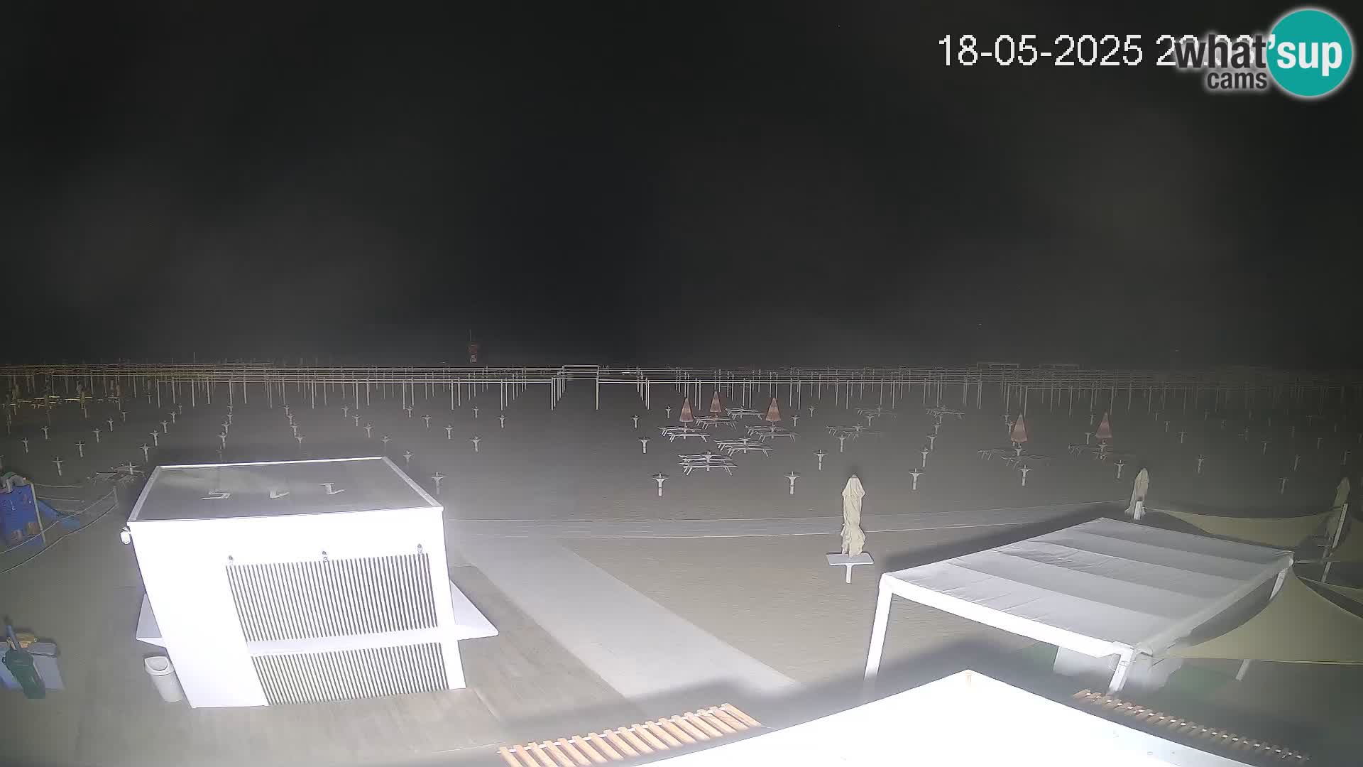 Live webcam Riccione – Bagni Oreste spiaggia 115