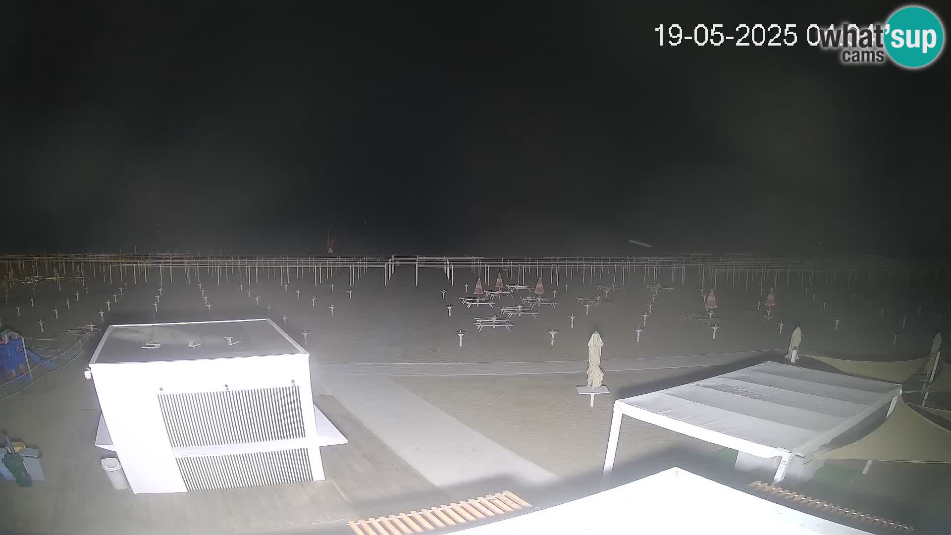 Live webcam Riccione – Bagni Oreste spiaggia 115