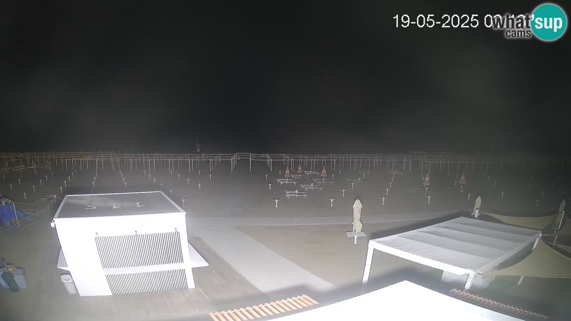 Spletna kamera plaža Riccione – Bagni Oreste spiaggia 115 – Italija