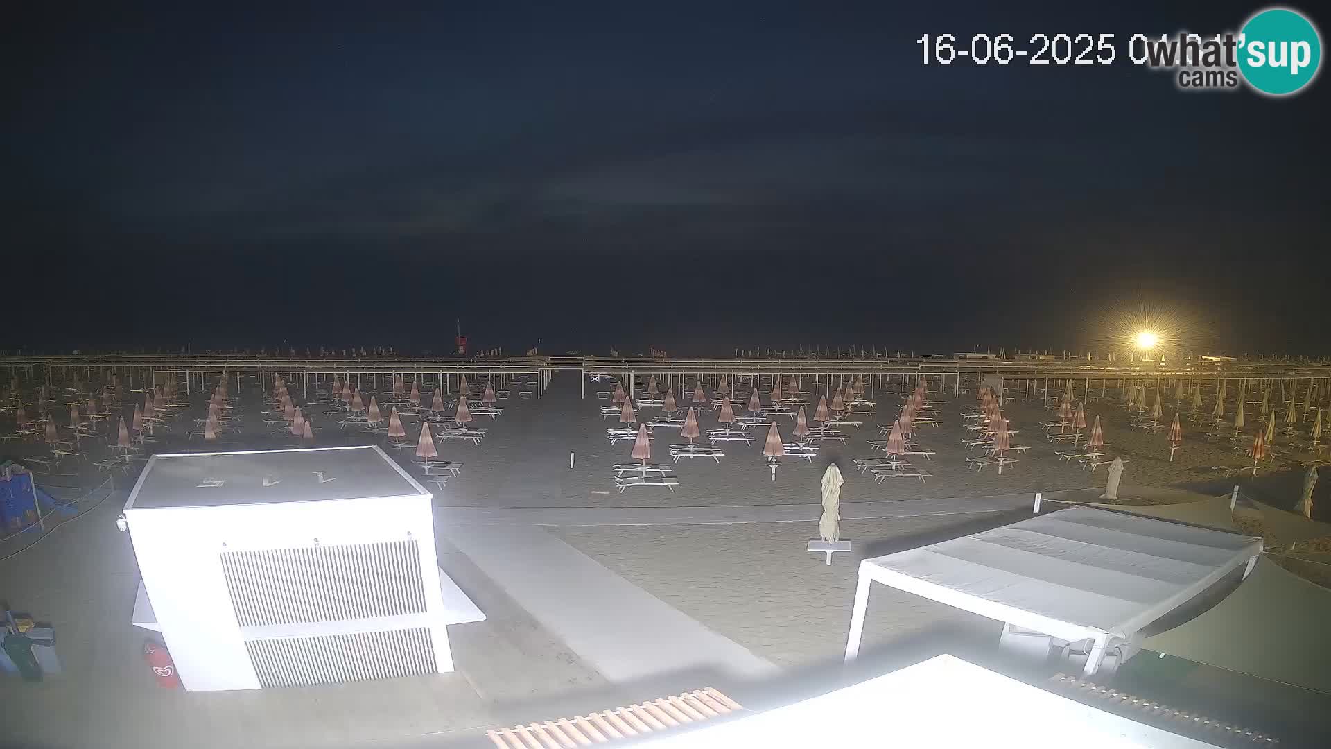 Live webcam Riccione – Bagni Oreste spiaggia 115