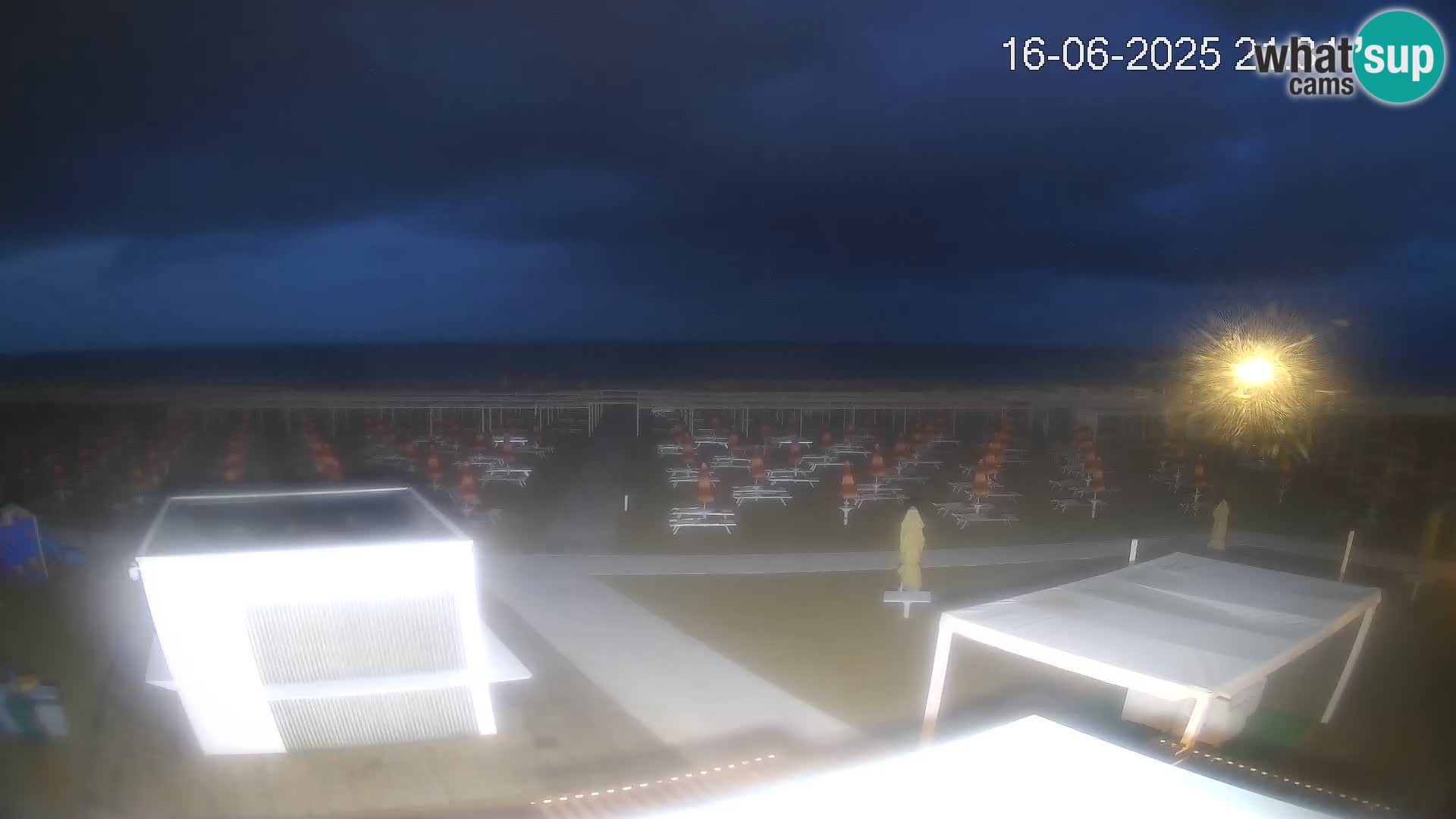 Camera en vivo playa Riccione – Bagni Oreste spiaggia 115 – Italia
