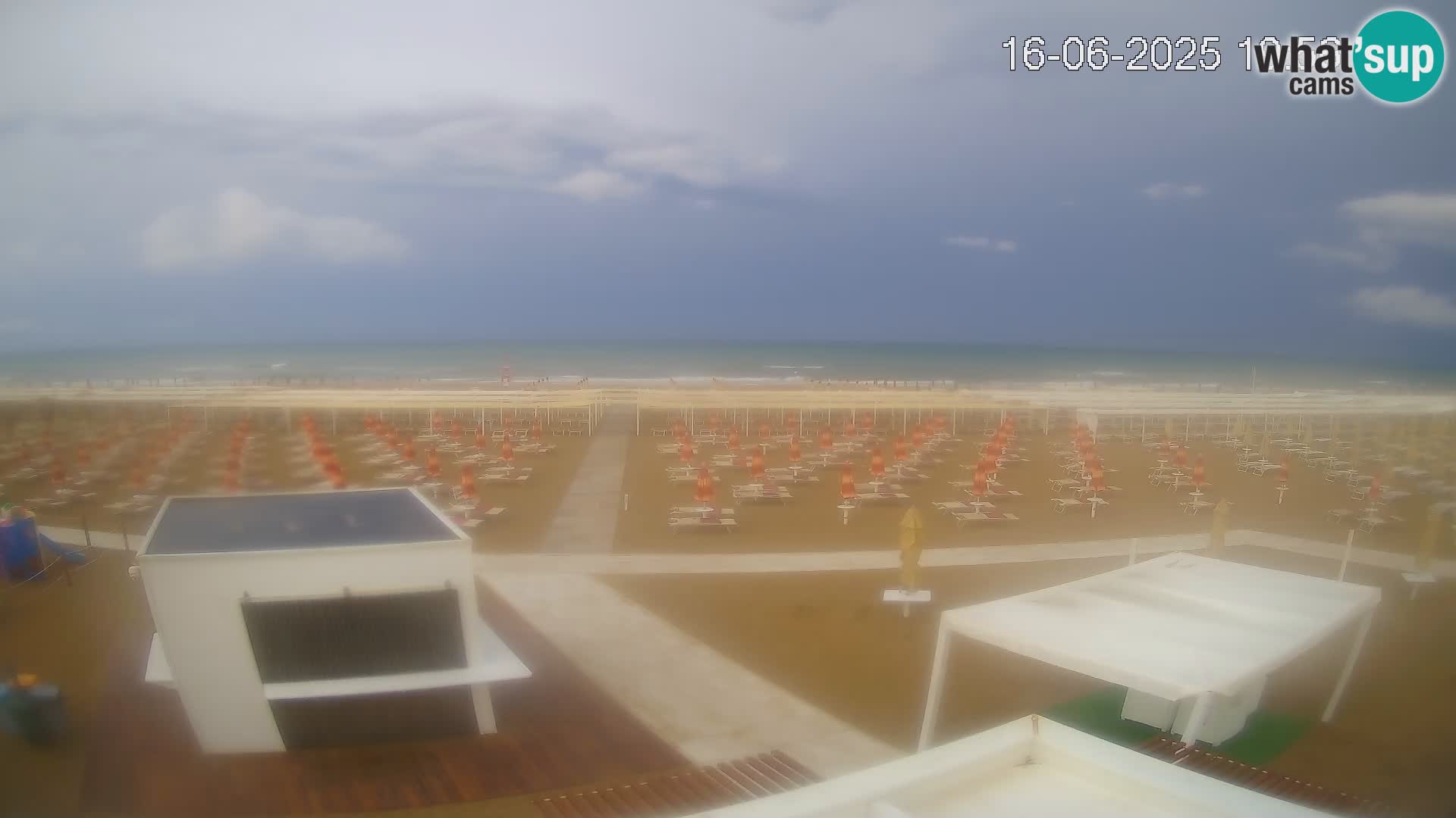Camera en vivo playa Riccione – Bagni Oreste spiaggia 115 – Italia