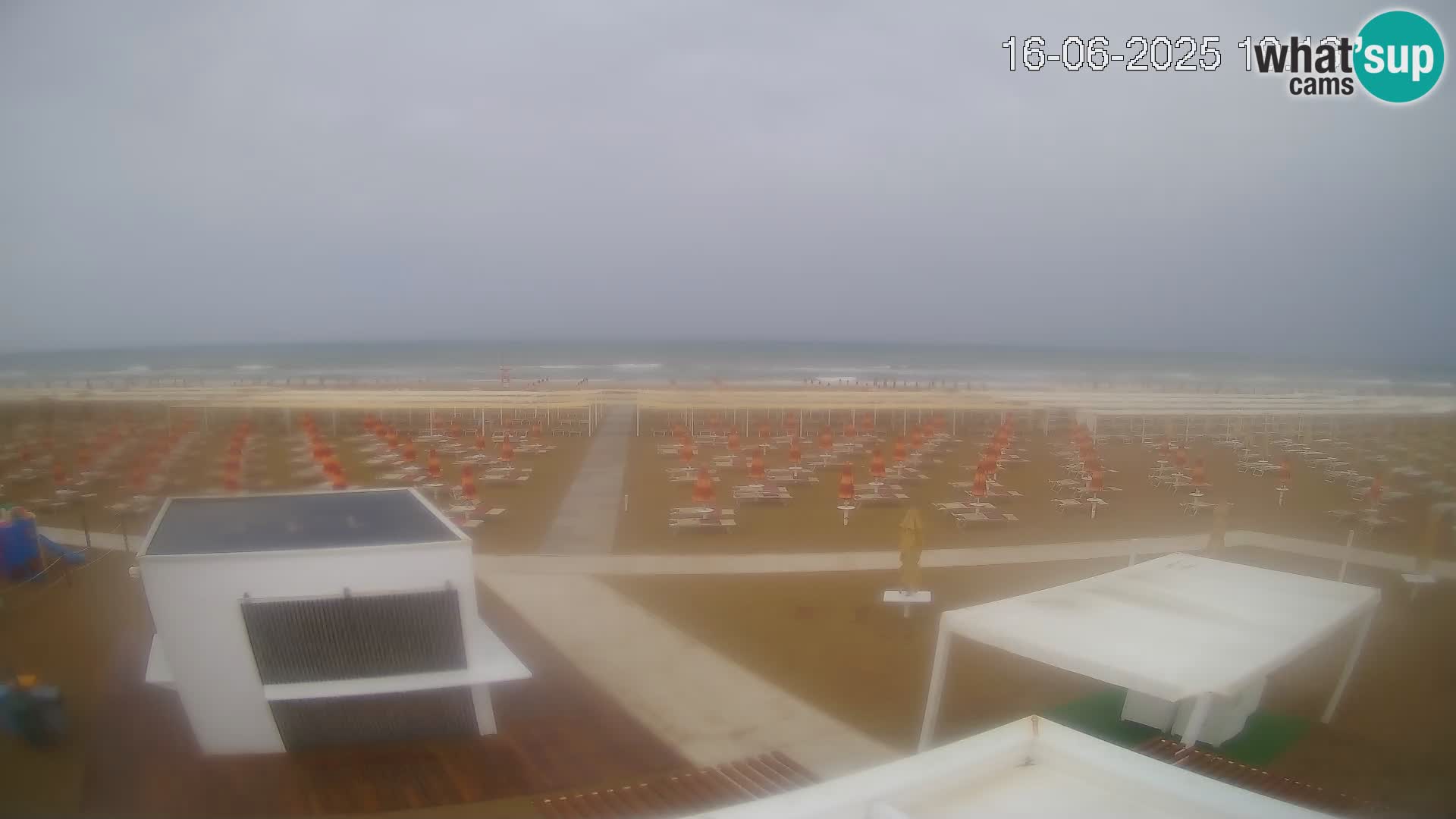 Camera en vivo playa Riccione – Bagni Oreste spiaggia 115 – Italia