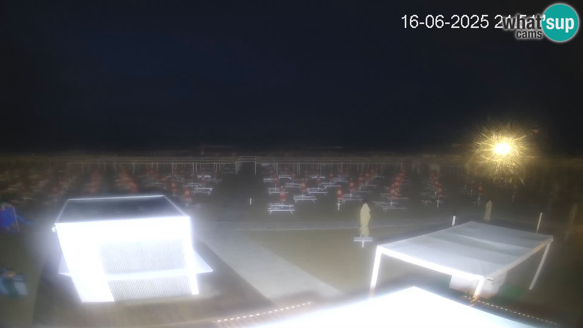 Spletna kamera plaža Riccione – Bagni Oreste spiaggia 115 – Italija