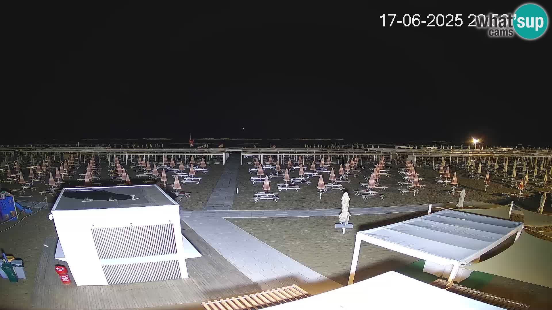 Live webcam Riccione beach – Bagni Oreste spiaggia 115