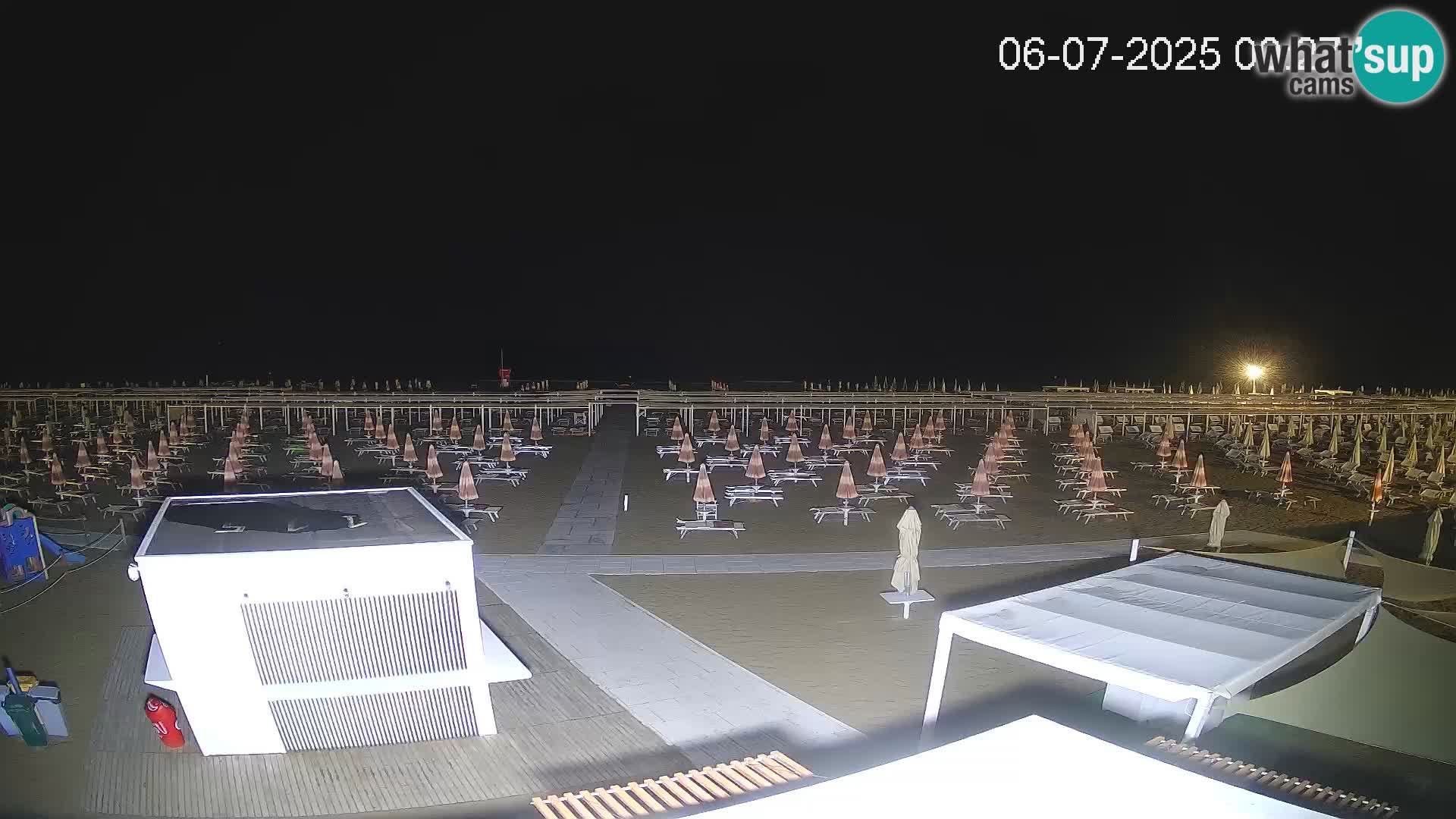 Live webcam Riccione beach – Bagni Oreste spiaggia 115