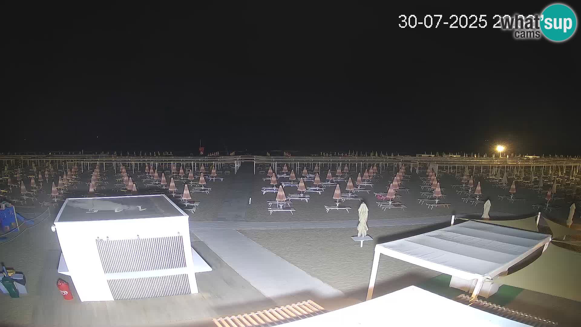 Live webcam Riccione beach – Bagni Oreste spiaggia 115