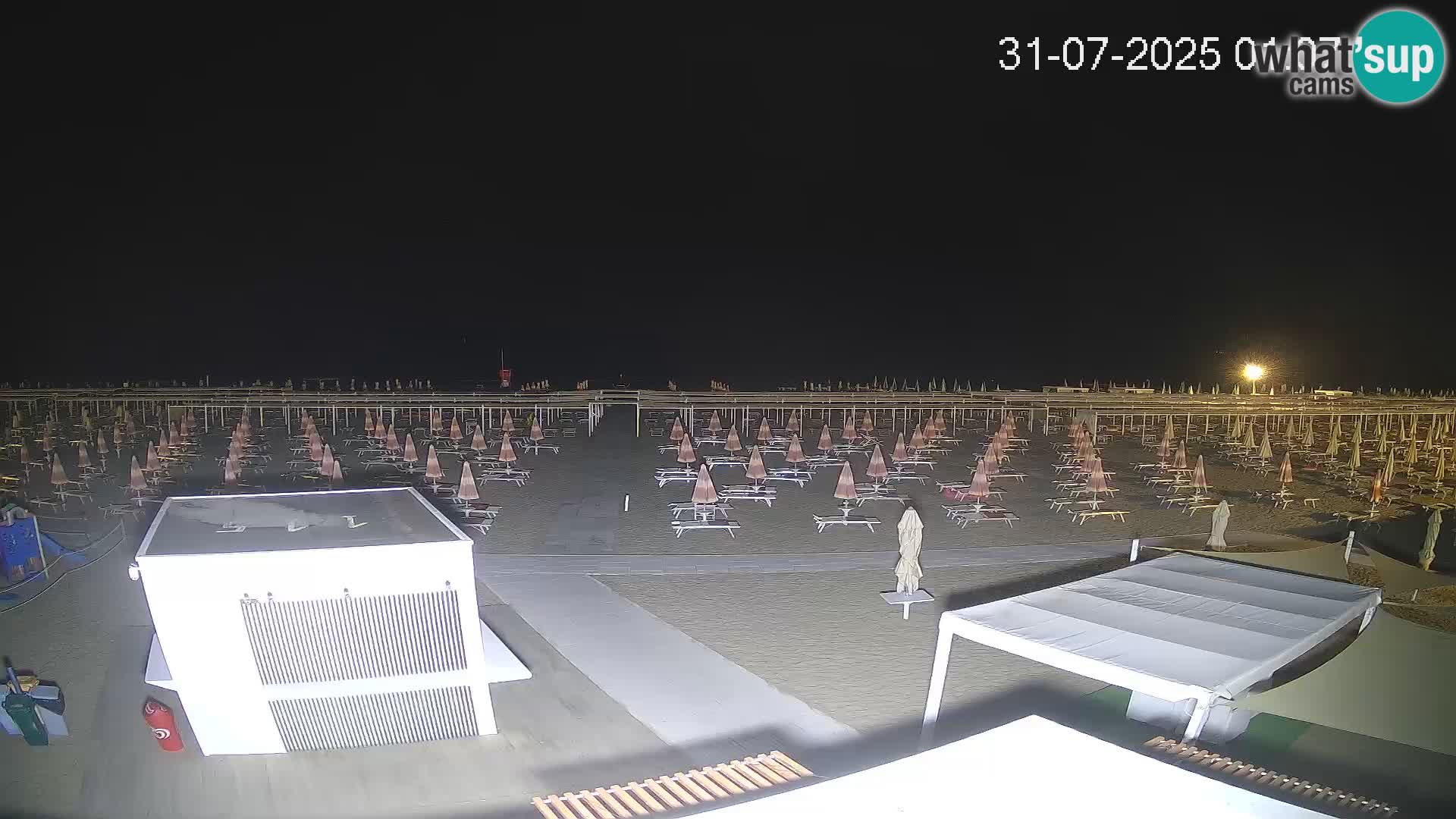 Camera en vivo playa Riccione – Bagni Oreste spiaggia 115 – Italia
