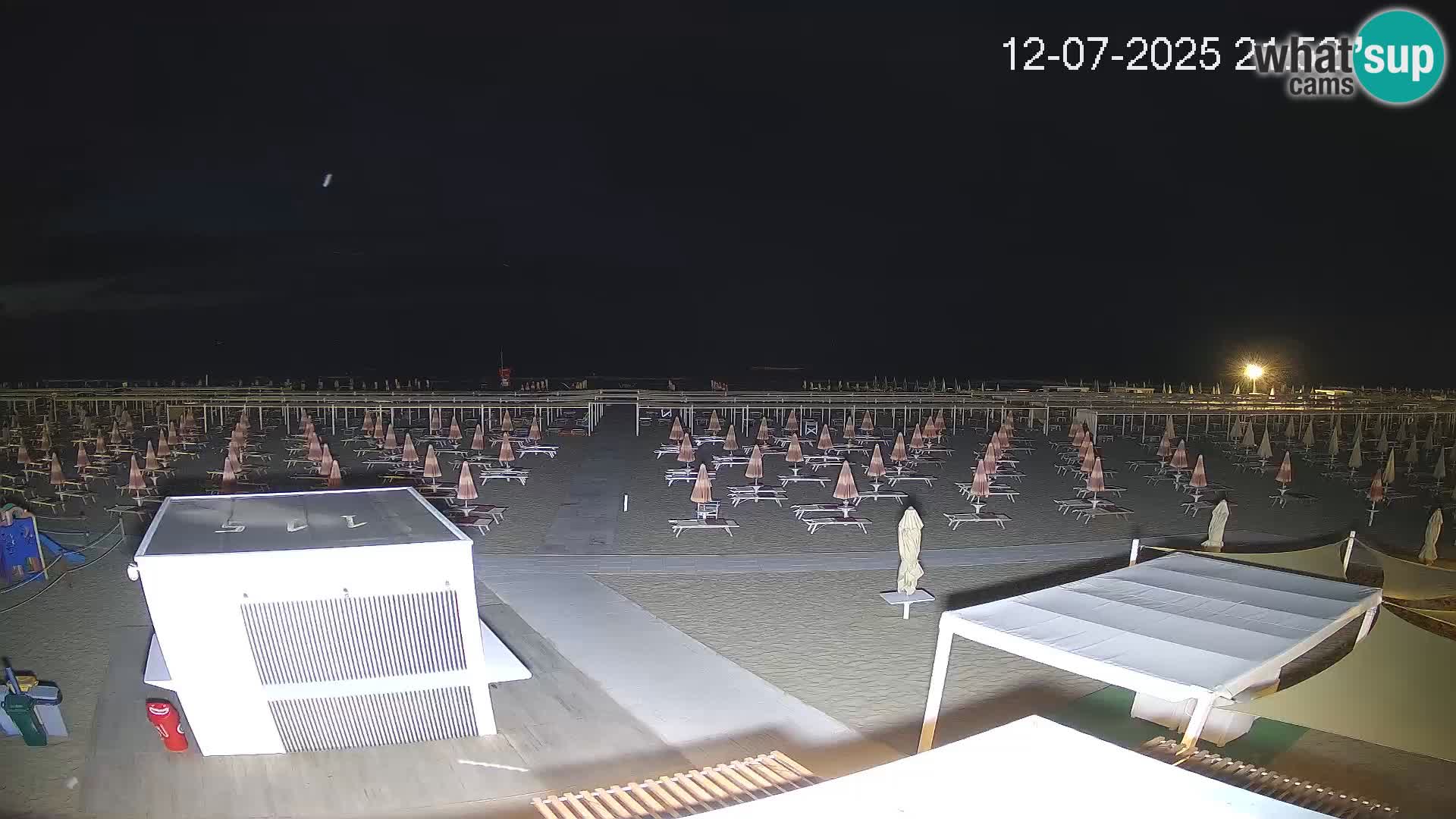 Live webcam Riccione – Bagni Oreste spiaggia 115